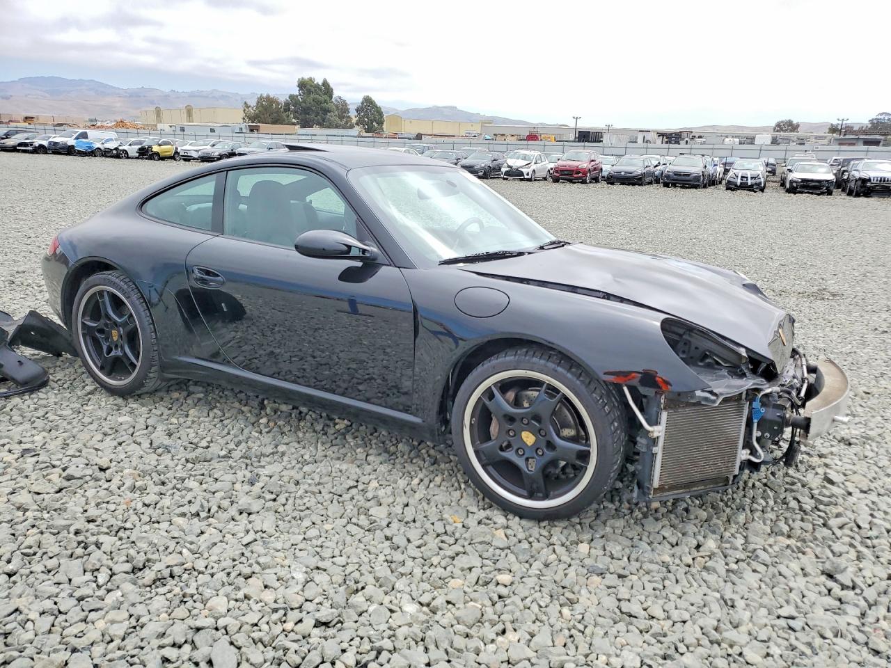 2007 Porsche 911 New Generation Carrera Black vin: WP0AA29947S710581