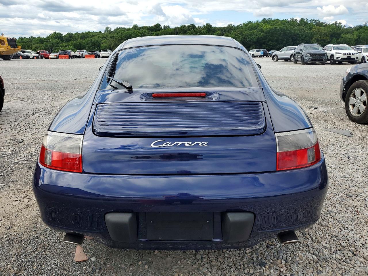 2001 Porsche 911 Carrera 2 Blue vin: WP0AA29951S620427