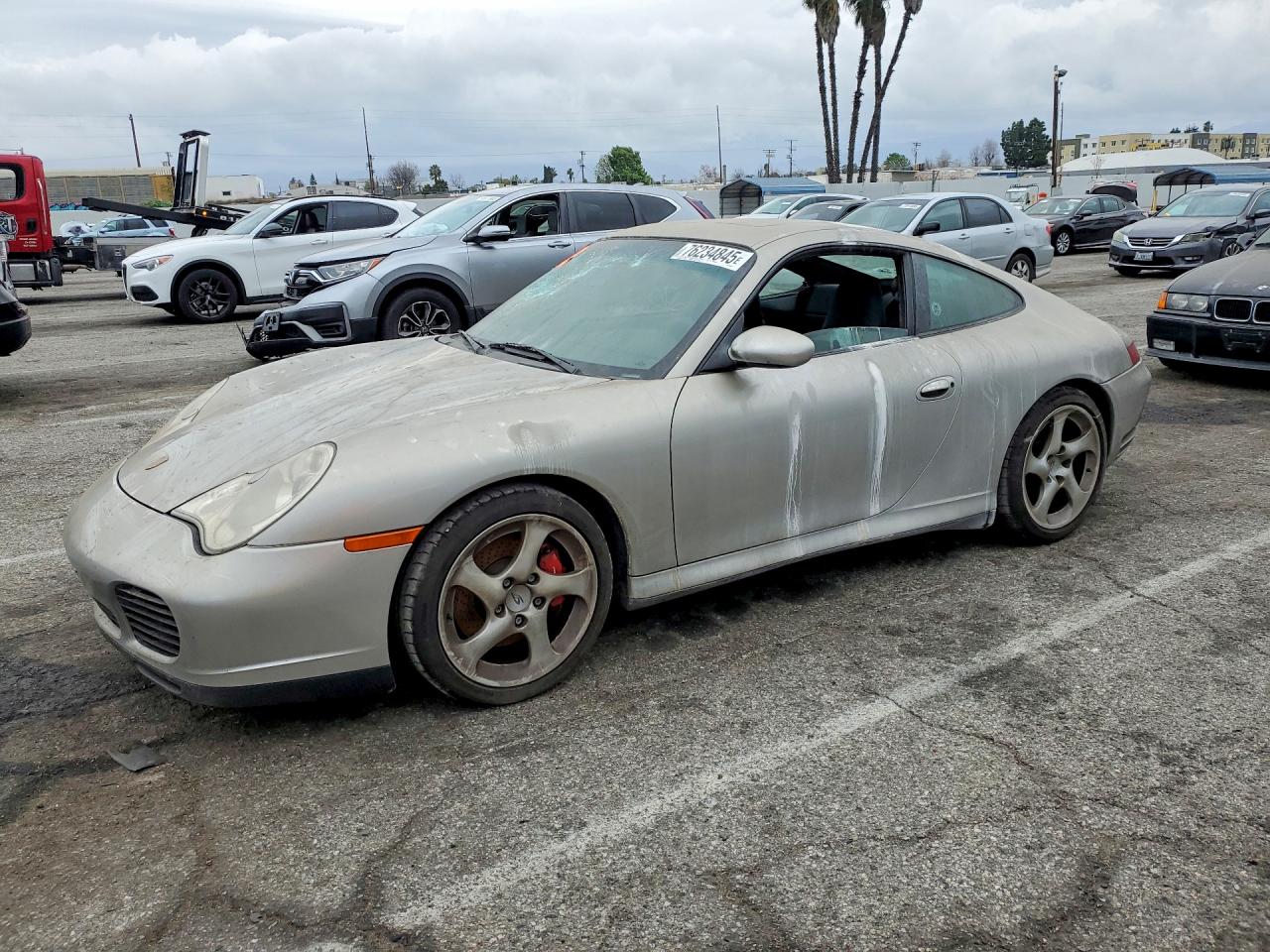 2003 Porsche 911 Carrera 2 Silver vin: WP0AA29953S622682