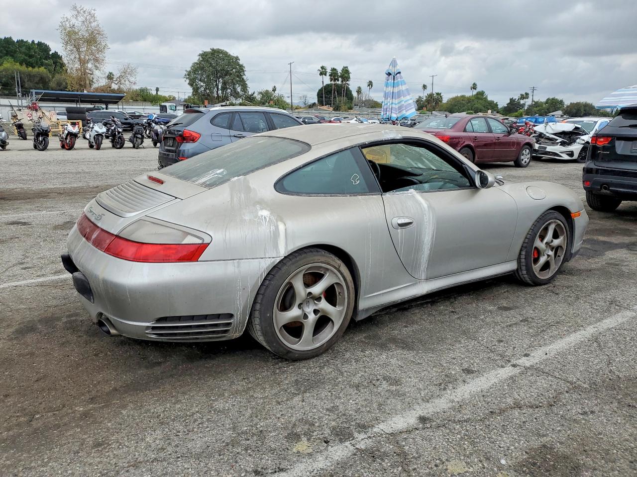 2003 Porsche 911 Carrera 2 Silver vin: WP0AA29953S622682