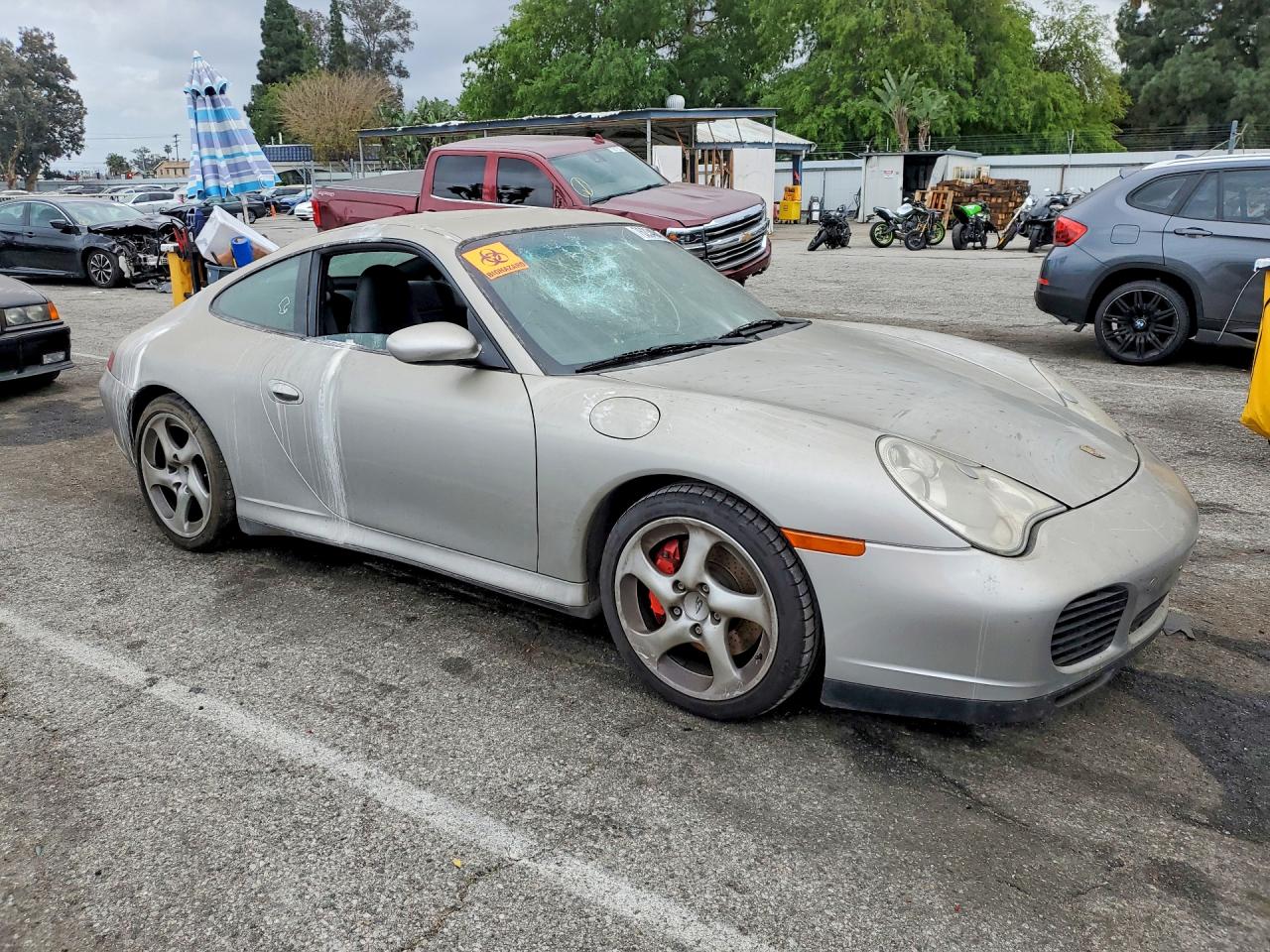 2003 Porsche 911 Carrera 2 Silver vin: WP0AA29953S622682