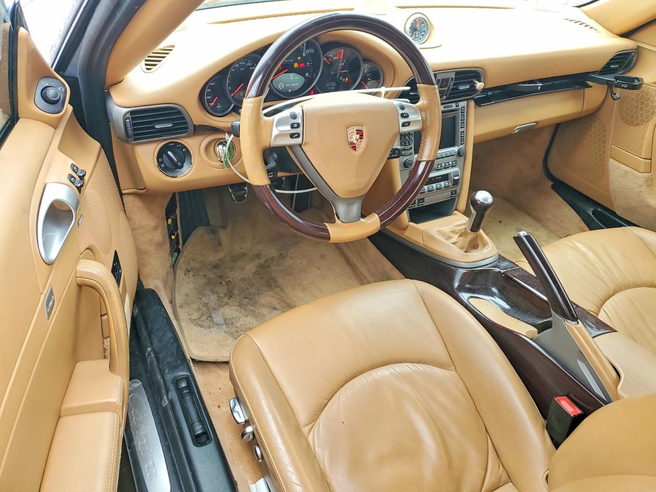 2008 Porsche 911 Carrera Коричневый vin: WP0AA29958S710266