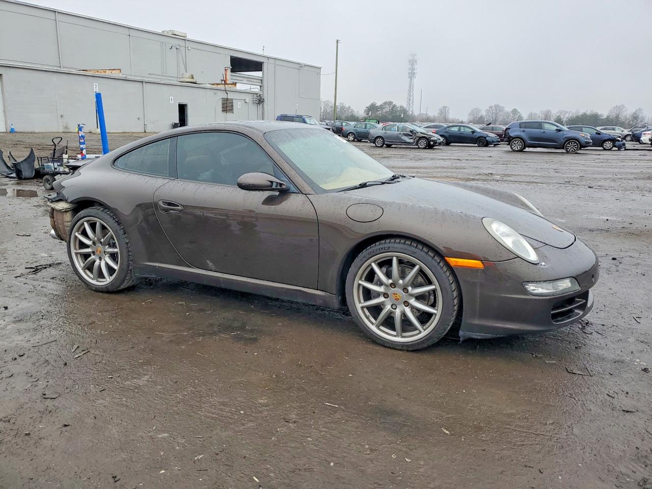 2008 Porsche 911 Carrera Коричневый vin: WP0AA29958S710266