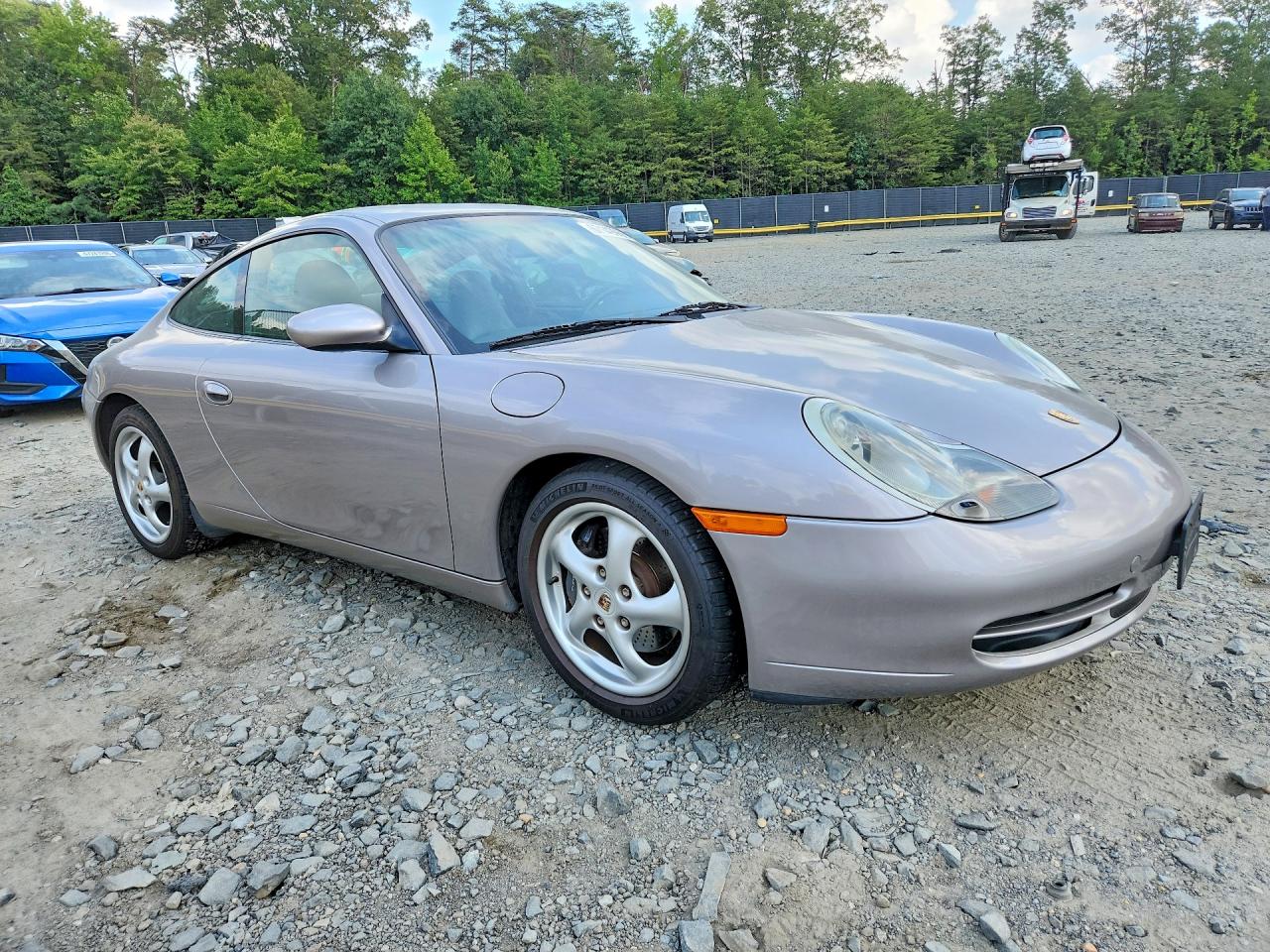 2001 Porsche 911 Carrera 2 Silver vin: WP0AA29961S622851