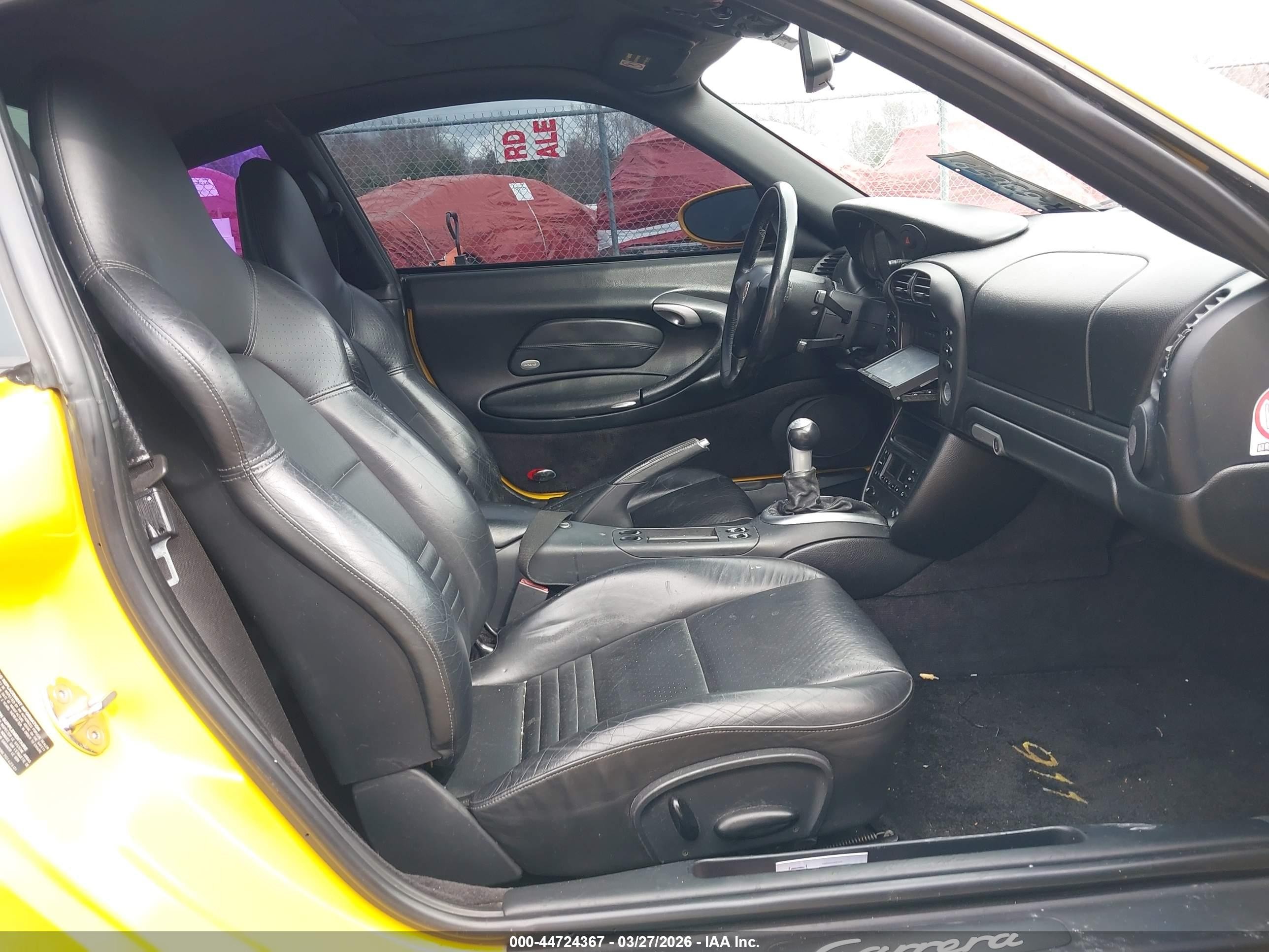 2002 Porsche 911 Carrera 4s/turbo Yellow vin: WP0AA29962S620924