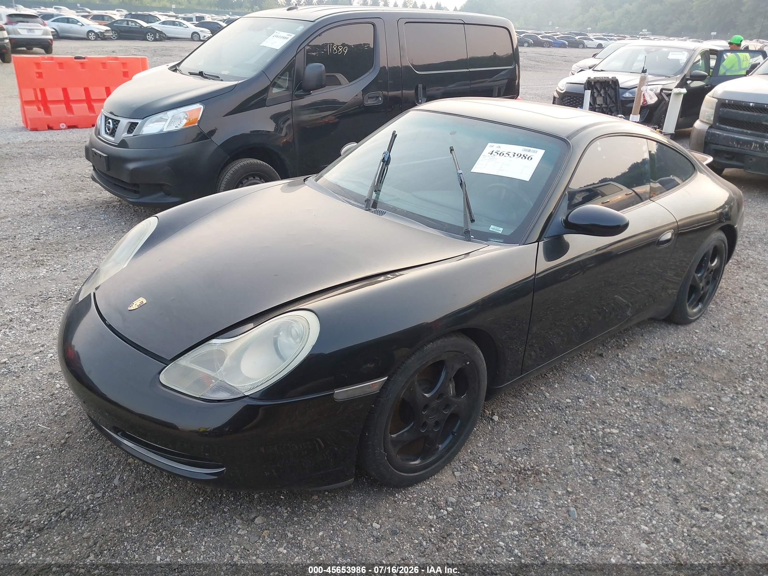 1999 Porsche 911 Carrera/carrera 4/carrera Tiptronic Black vin: WP0AA2996XS625323
