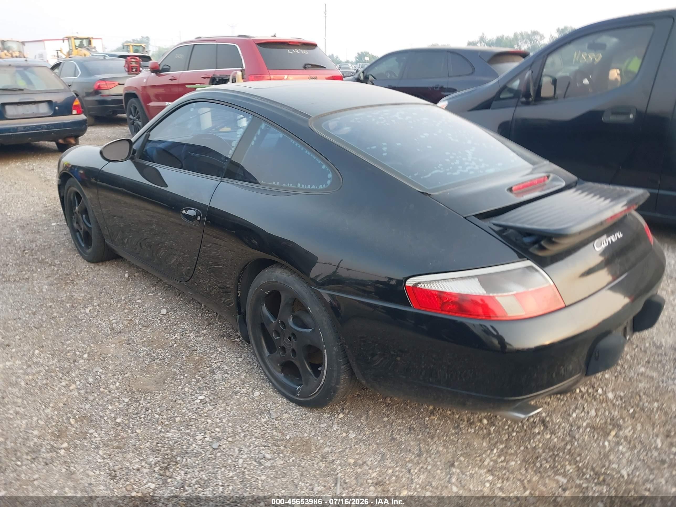 1999 Porsche 911 Carrera/carrera 4/carrera Tiptronic Black vin: WP0AA2996XS625323