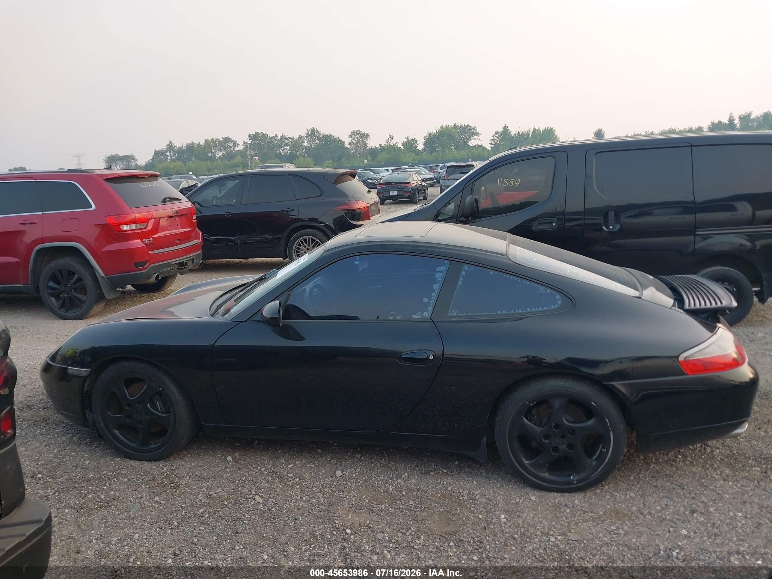 1999 Porsche 911 Carrera/carrera 4/carrera Tiptronic Black vin: WP0AA2996XS625323