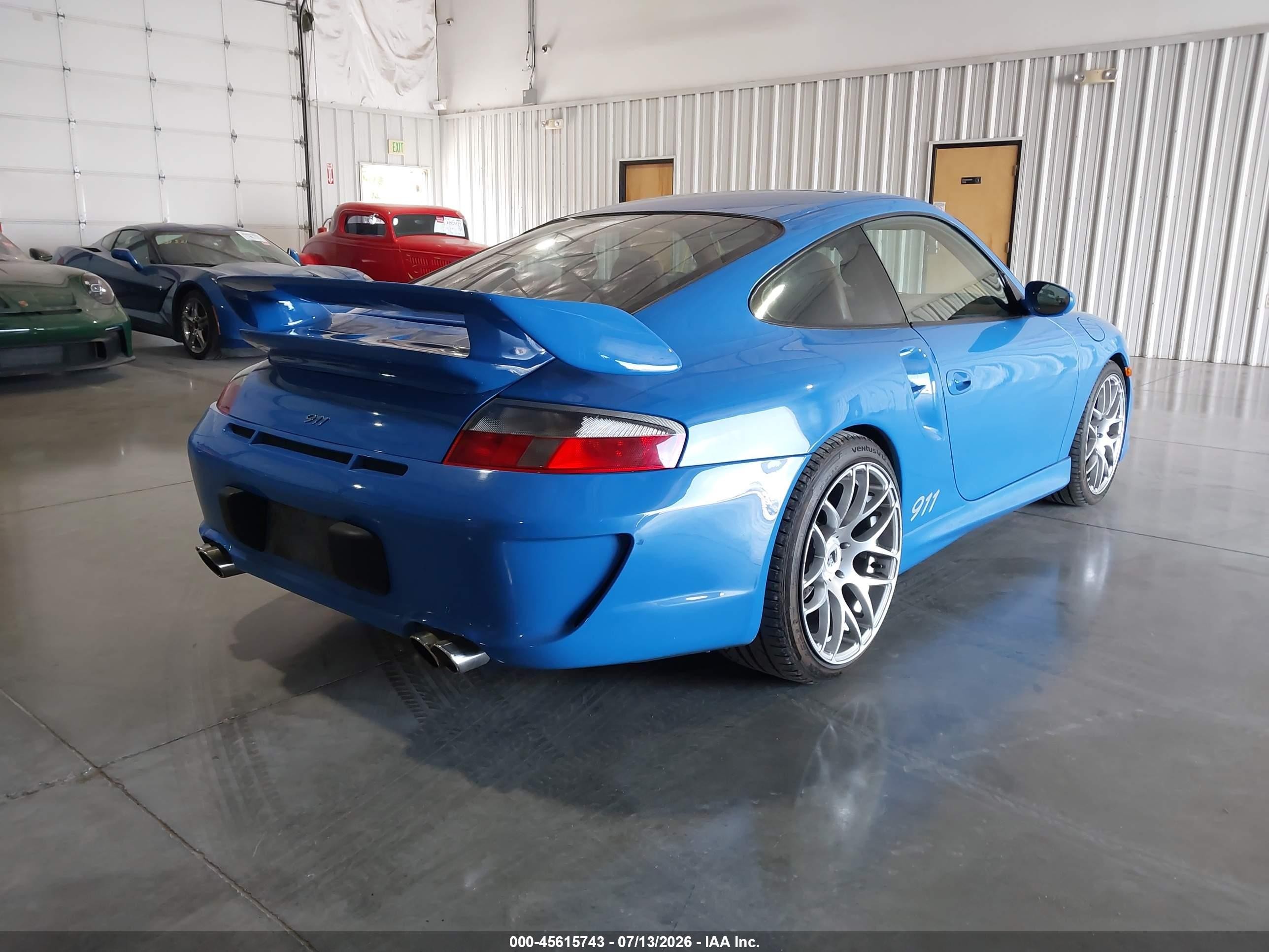 2001 Porsche 911 Carrera/carrera 4 Blue vin: WP0AA29971S622826