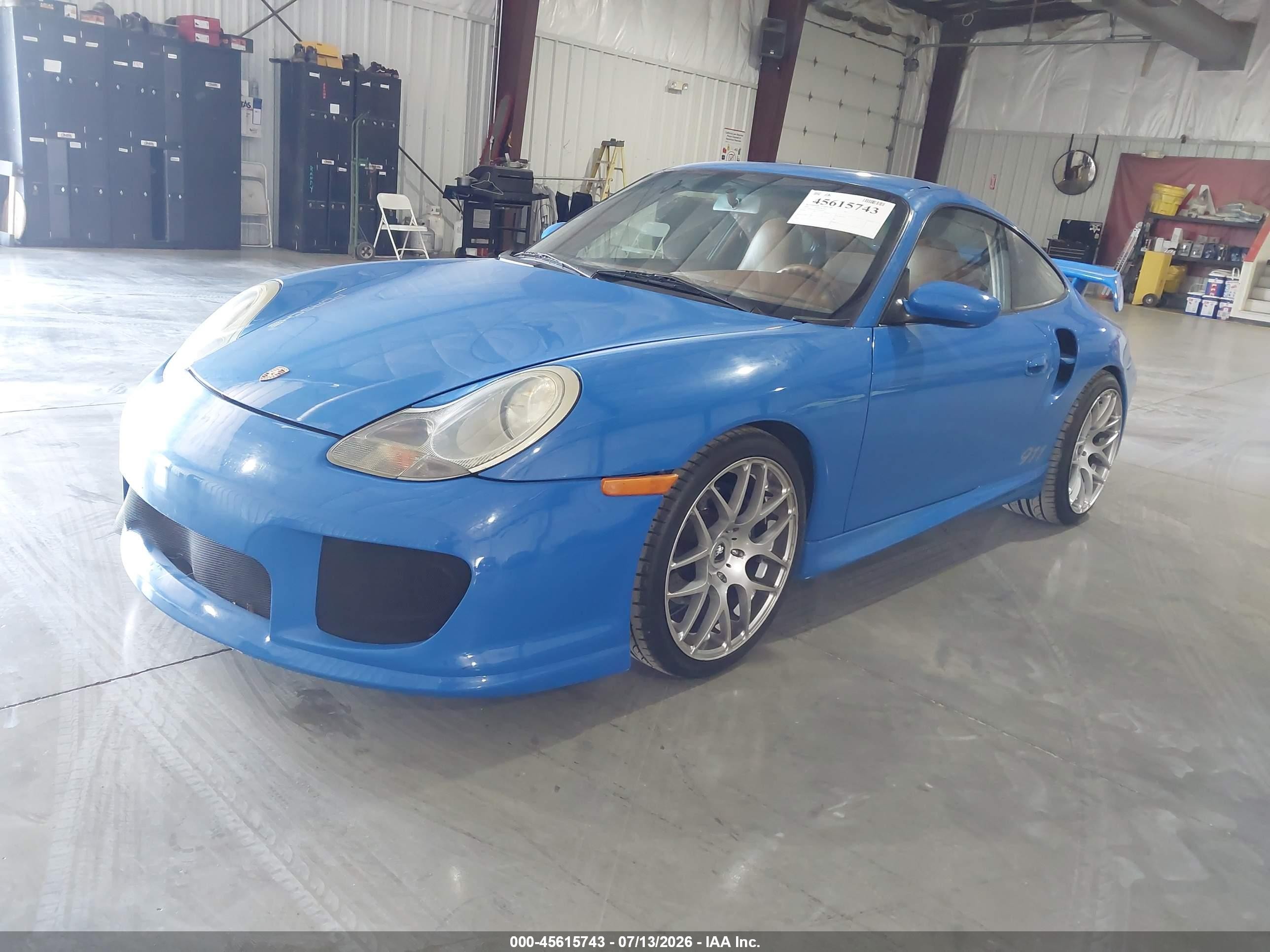 2001 Porsche 911 Carrera/carrera 4 Blue vin: WP0AA29971S622826
