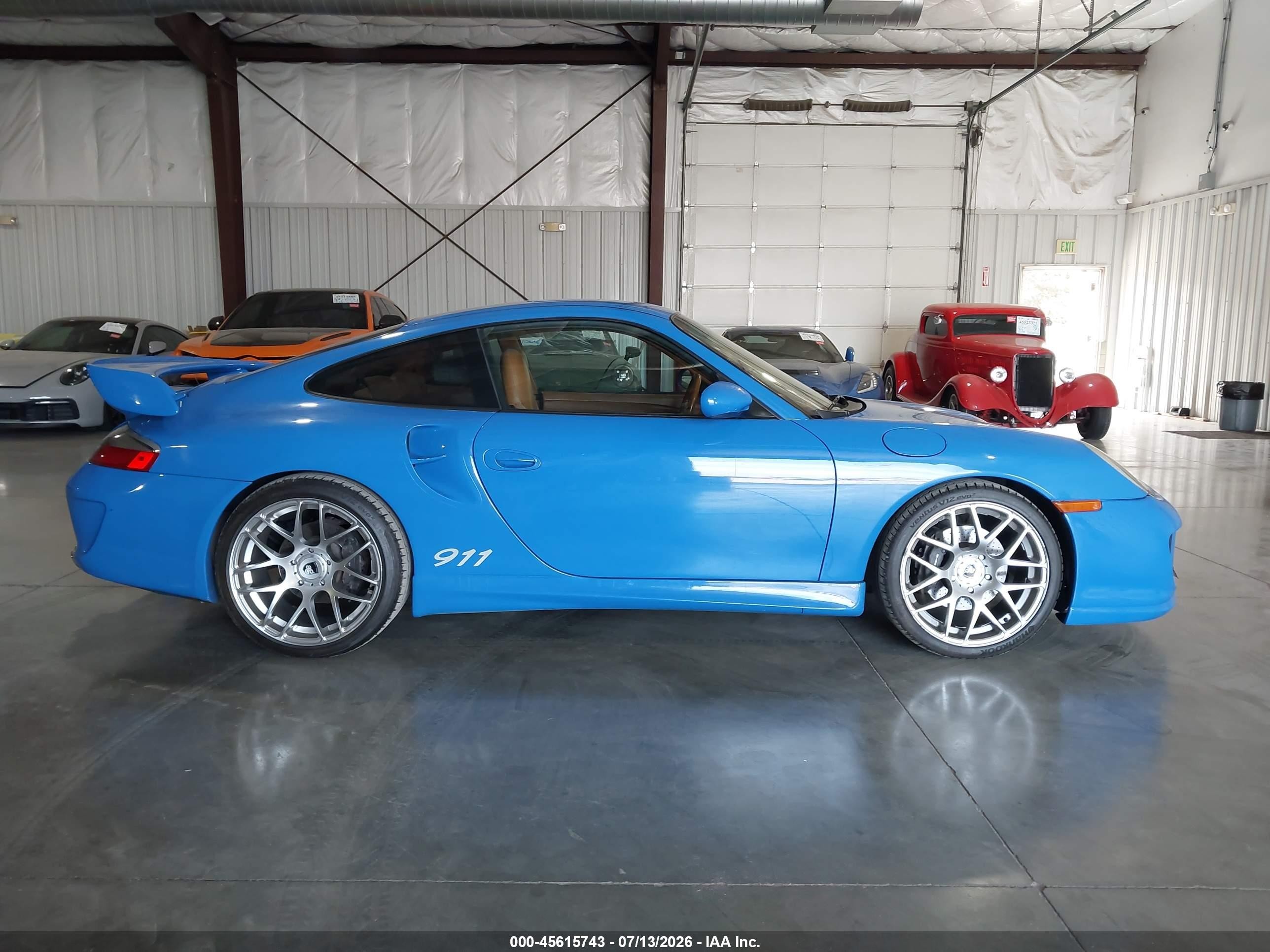 2001 Porsche 911 Carrera/carrera 4 Blue vin: WP0AA29971S622826