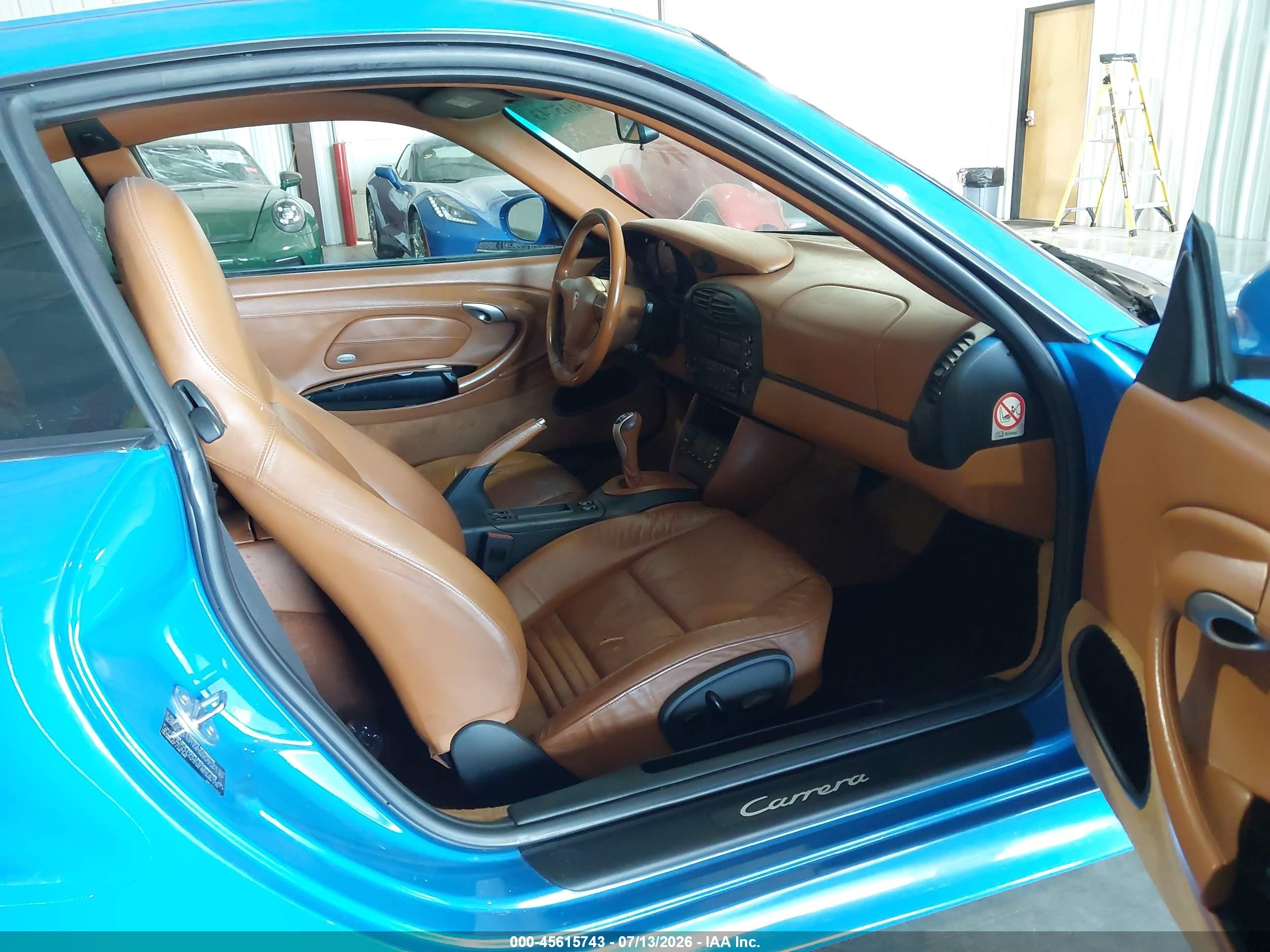 2001 Porsche 911 Carrera/carrera 4 Blue vin: WP0AA29971S622826