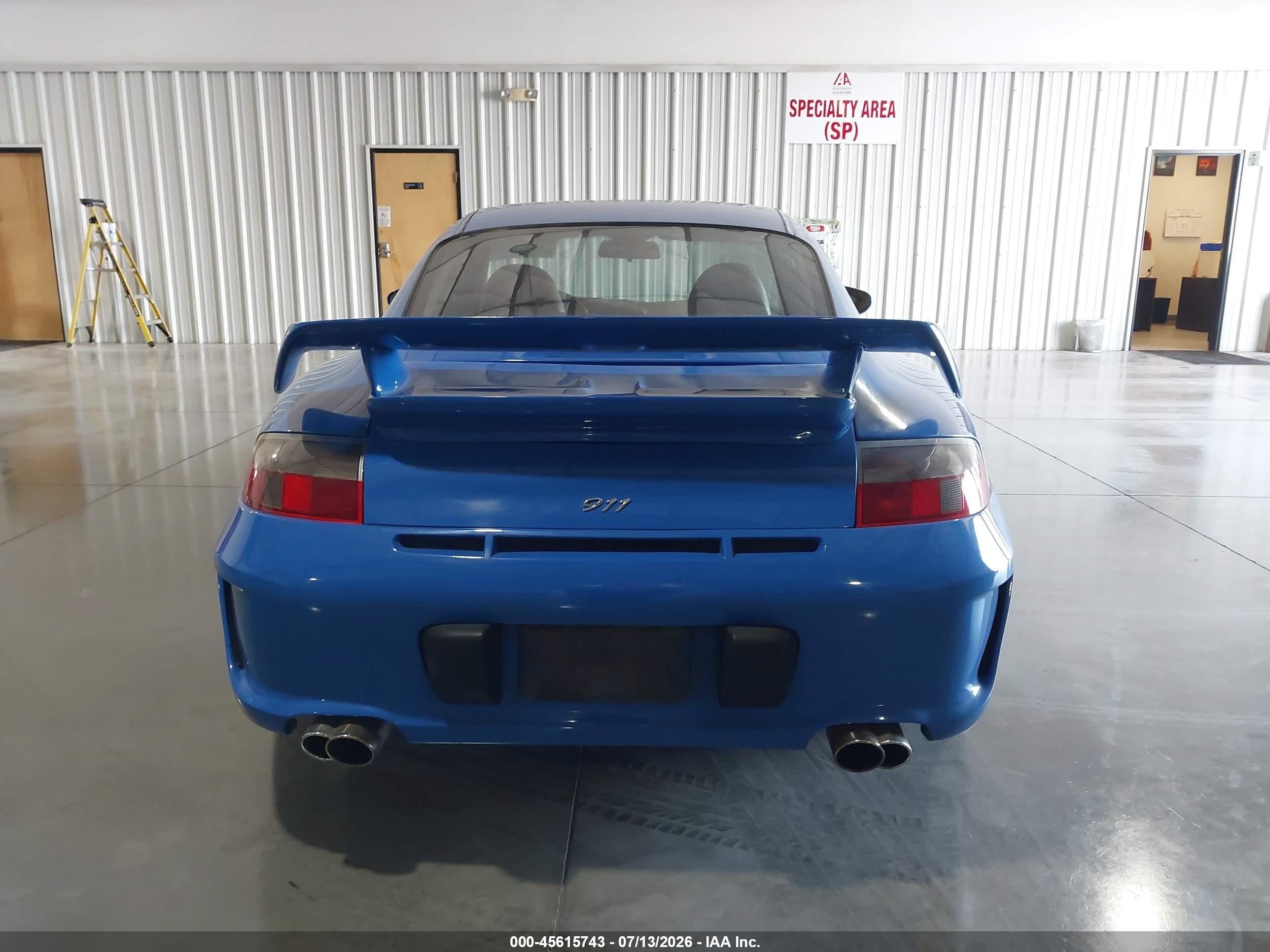 2001 Porsche 911 Carrera/carrera 4 Blue vin: WP0AA29971S622826