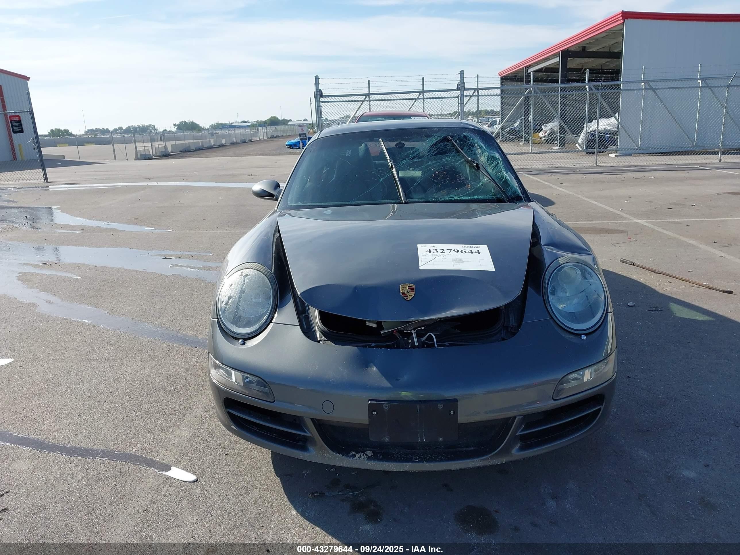 2008 Porsche 911 Carrera/carrera 4 Gray vin: WP0AA29978S710947