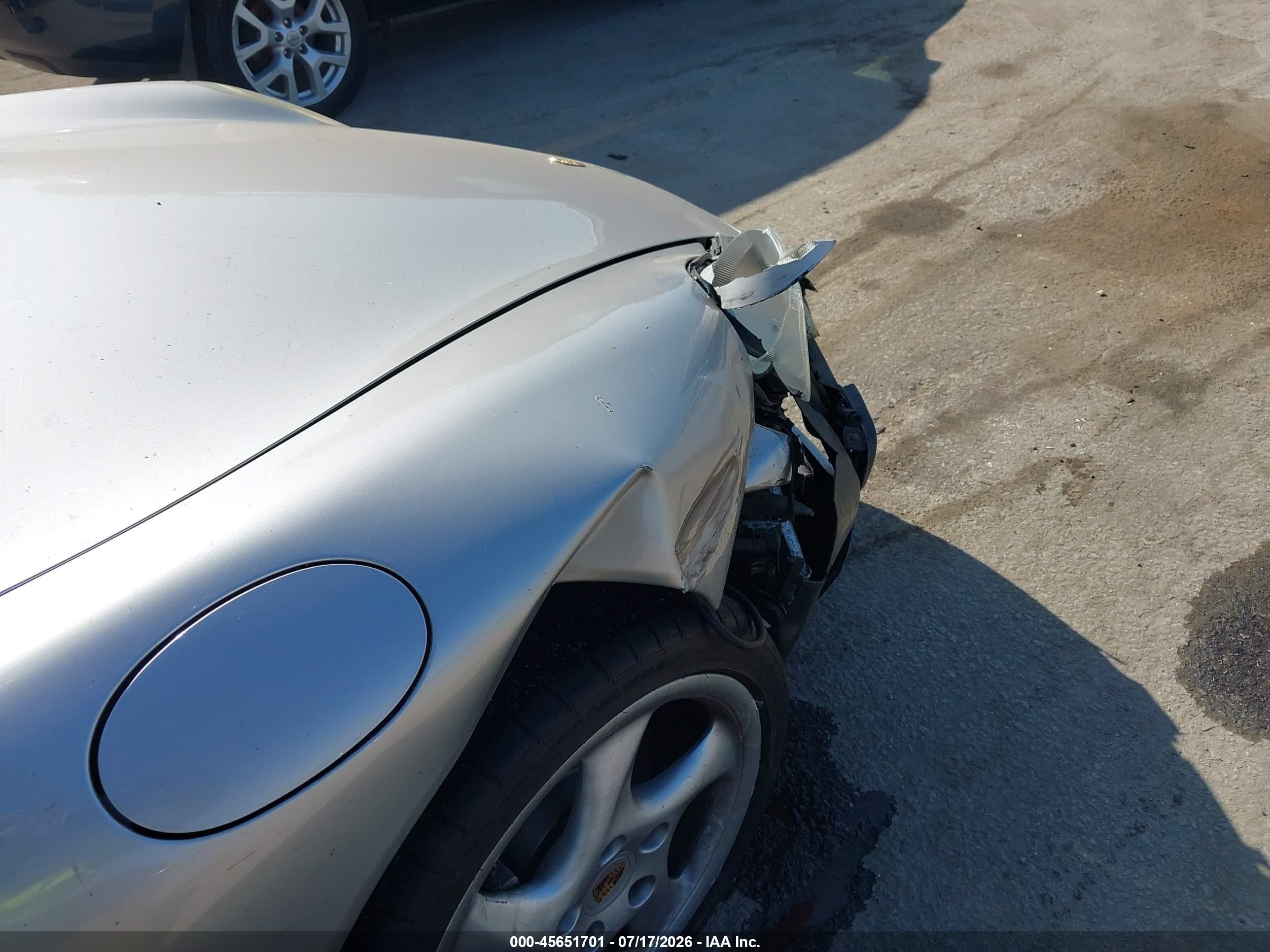 2001 Porsche 911 Carrera/carrera 4 Silver vin: WP0AA29981S623368