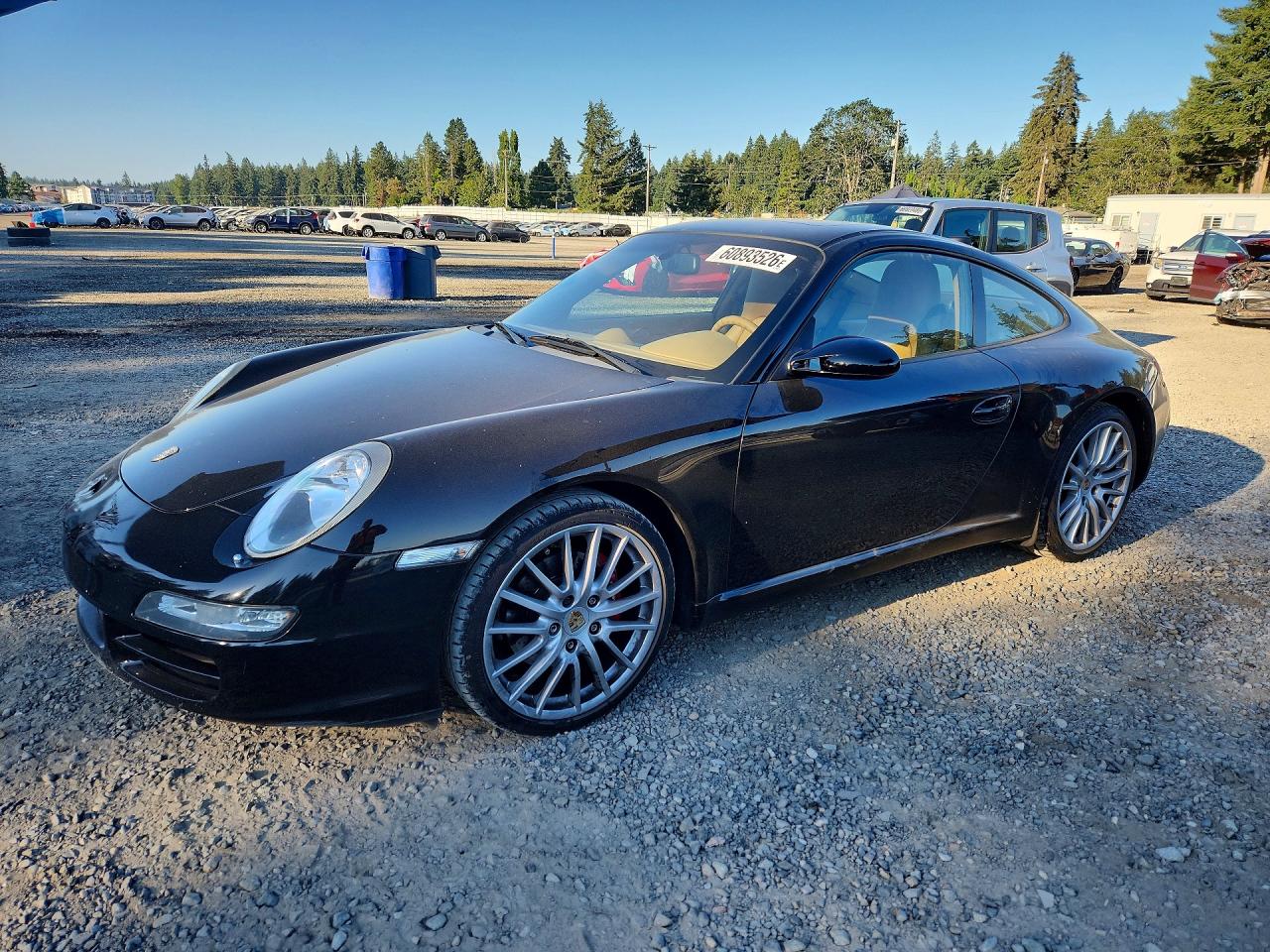 2005 Porsche 911 New Generation Carrera Black vin: WP0AA29985S717207