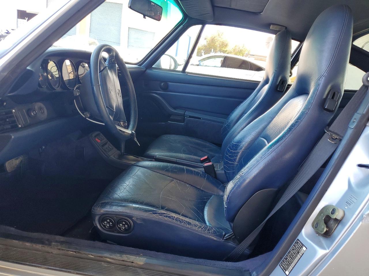 1995 Porsche 911 Silver vin: WP0AA2998SS323055