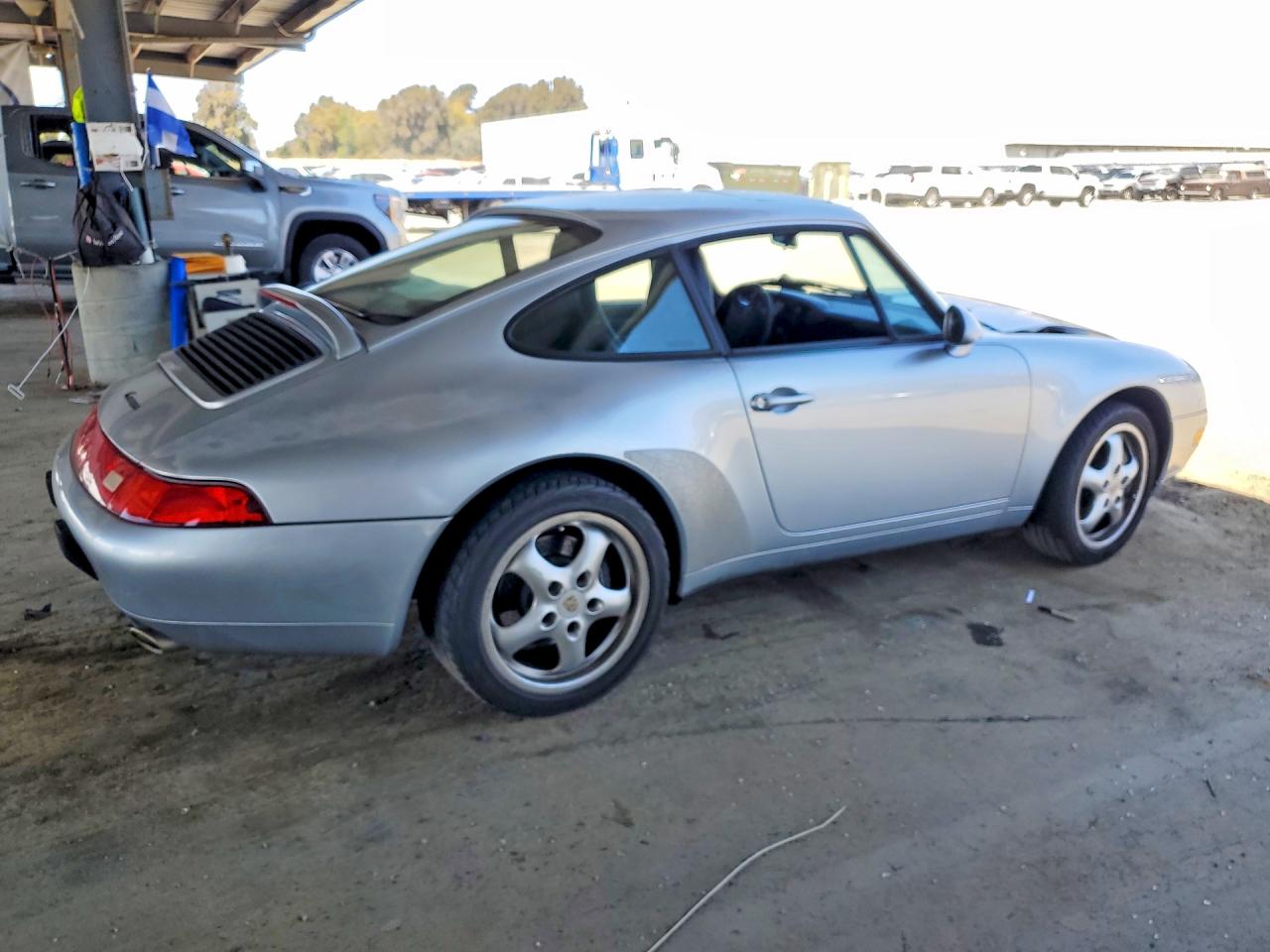 1995 Porsche 911 Silver vin: WP0AA2998SS323055