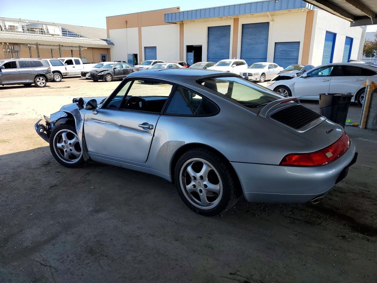 1995 Porsche 911 Silver vin: WP0AA2998SS323055