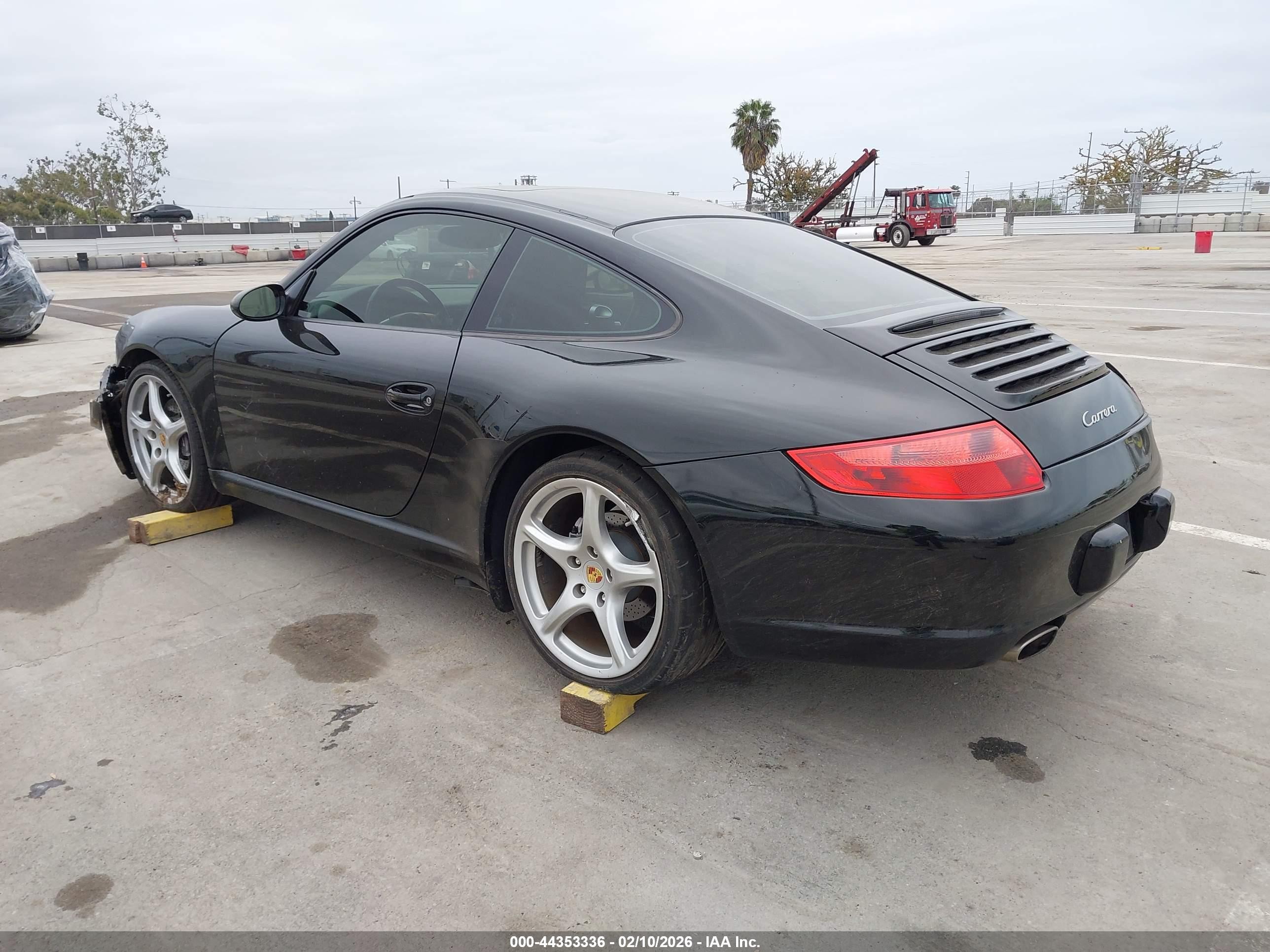 2008 Porsche 911 Carrera Black vin: WP0AA29998S710903