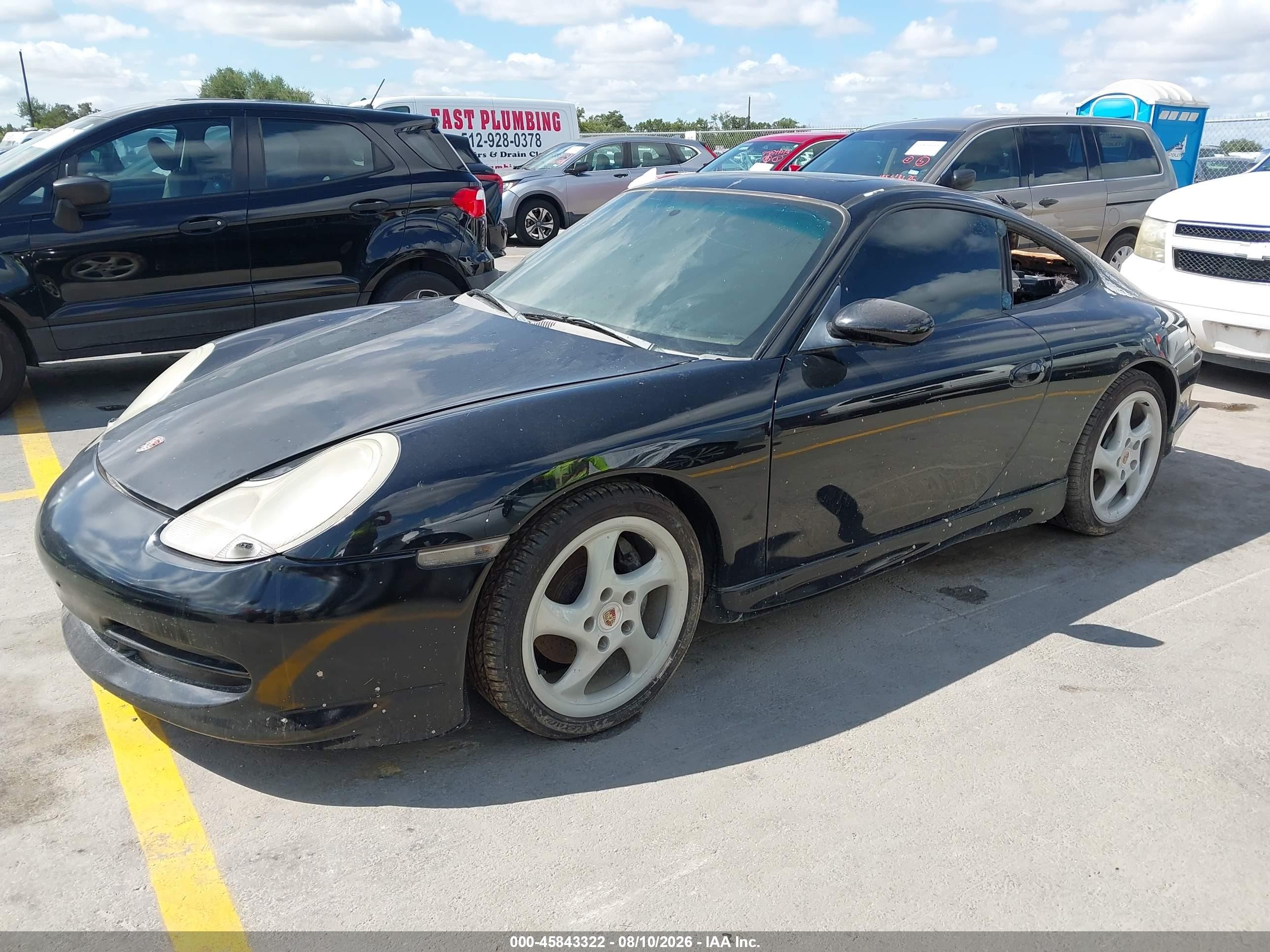 2000 Porsche 911 Carrera/carrera 4 Black vin: WP0AA2999YS621171