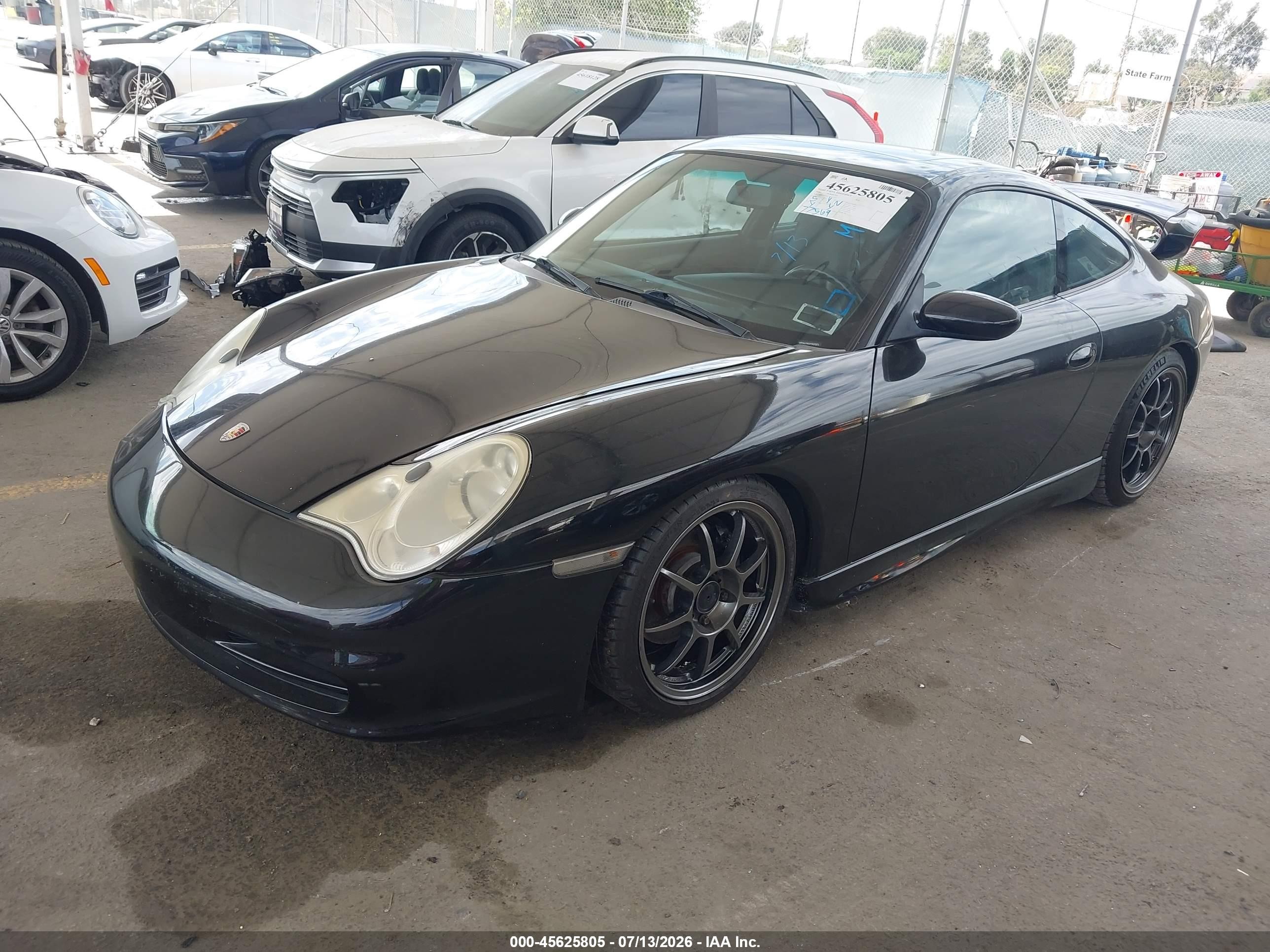 2000 Porsche 911 Carrera/carrera 4 Black vin: WP0AA299XYS622975