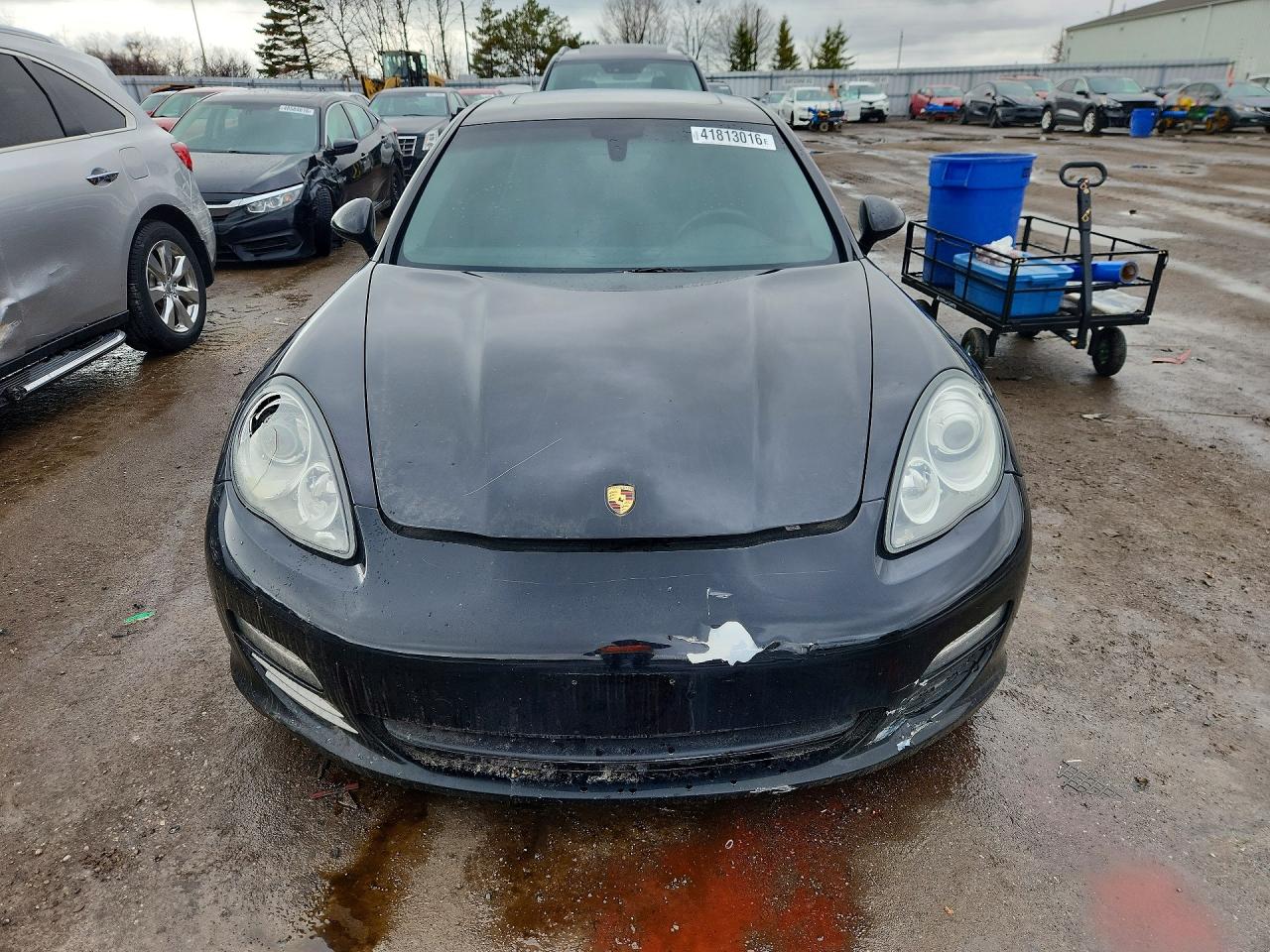 2011 Porsche Panamera 2 Black vin: WP0AA2A70BL011168