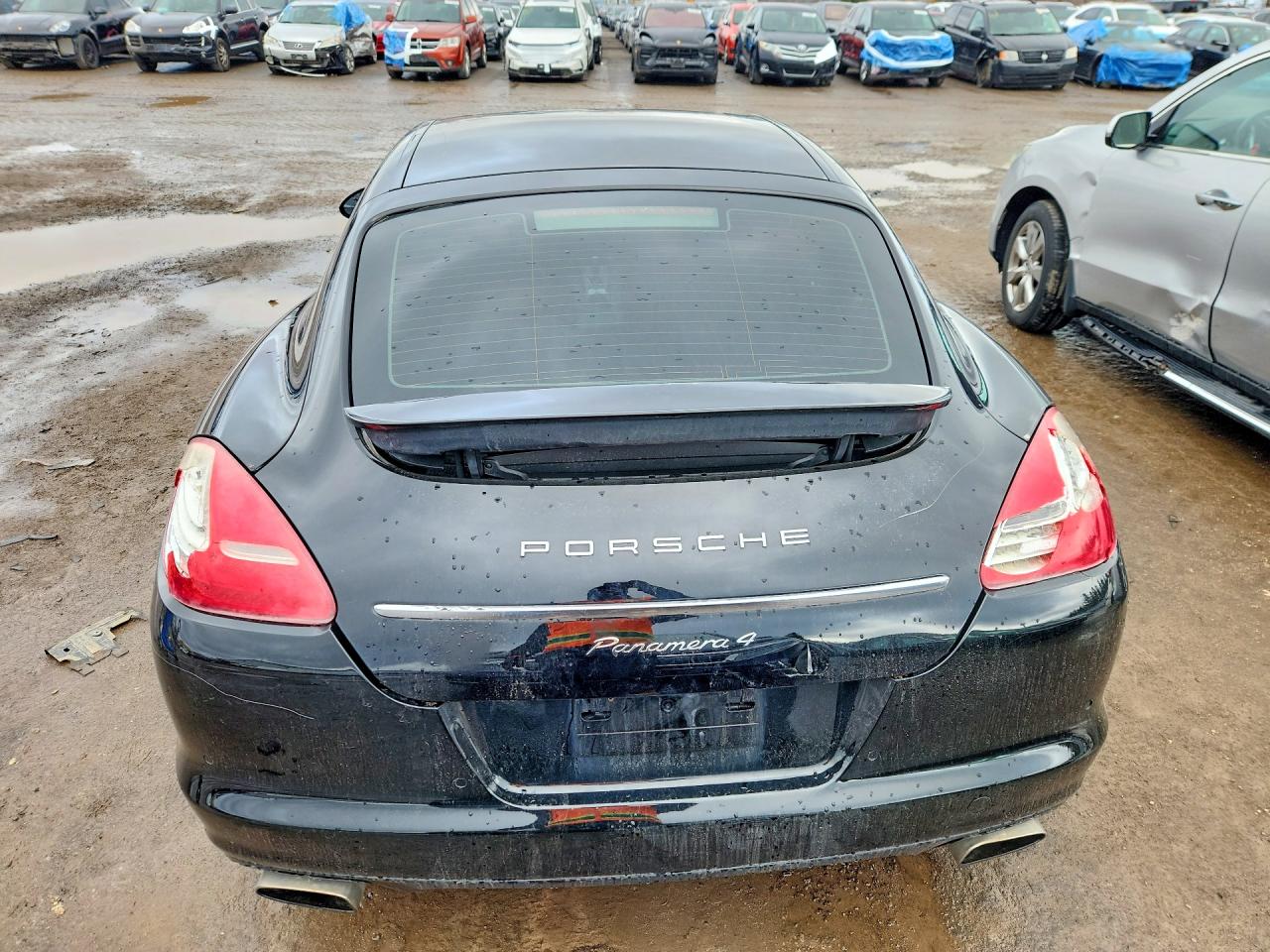 2011 Porsche Panamera 2 Black vin: WP0AA2A70BL011168
