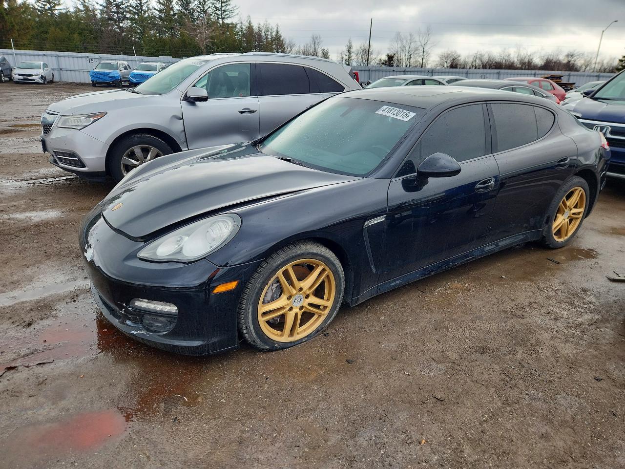 2011 Porsche Panamera 2 Black vin: WP0AA2A70BL011168