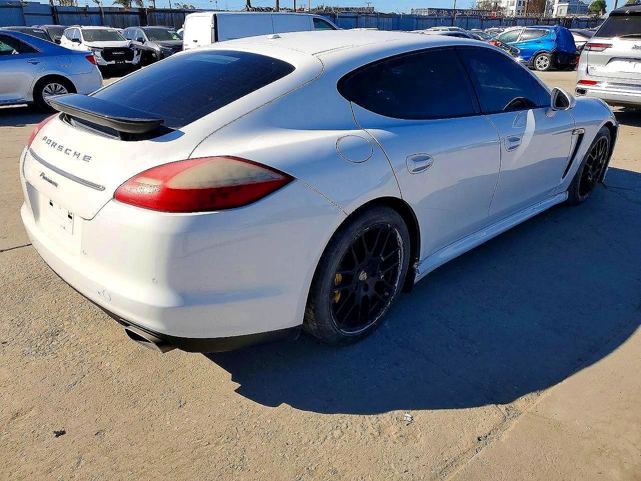 2012 Porsche Panamera 2 White vin: WP0AA2A70CL013973