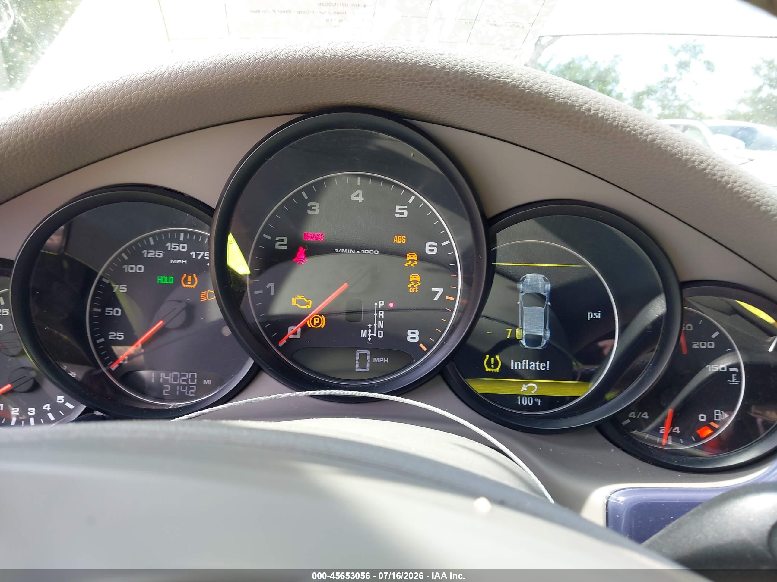 2013 Porsche Panamera 4 Silver vin: WP0AA2A70DL011321
