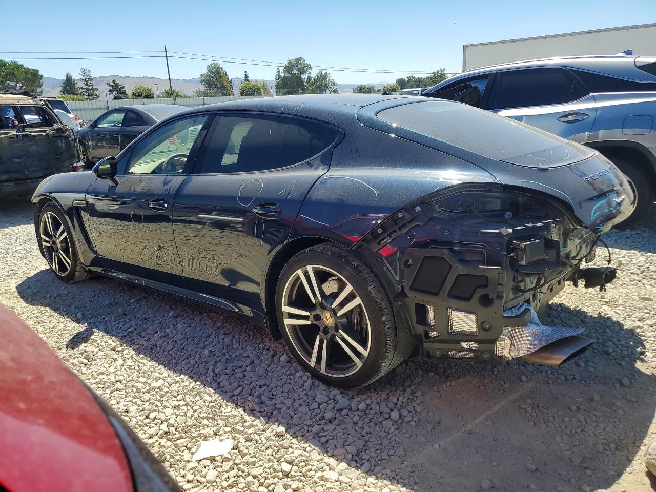 2014 Porsche Panamera 2 Blue vin: WP0AA2A70EL005763