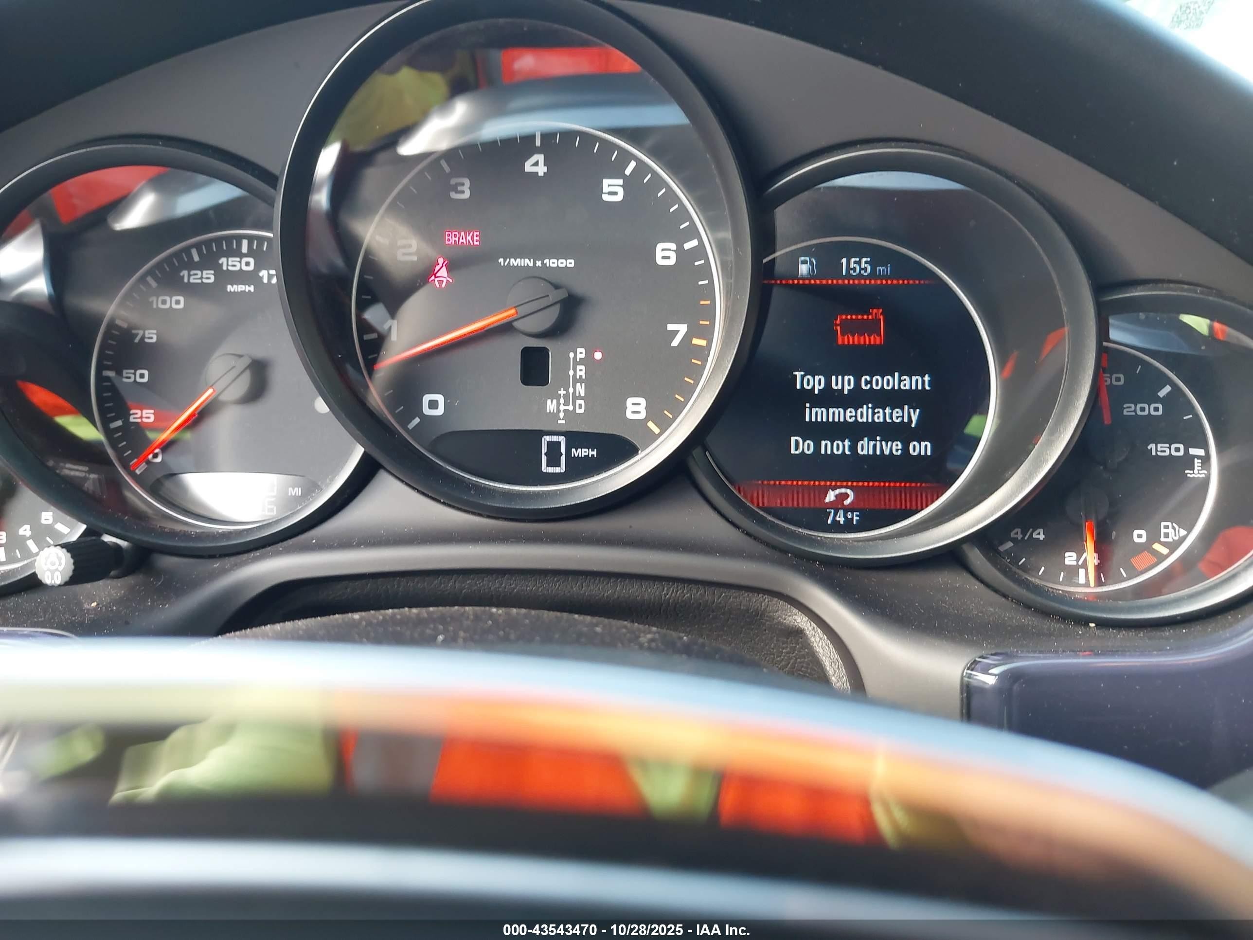 2016 Porsche Panamera 4 Белый vin: WP0AA2A70GL007824