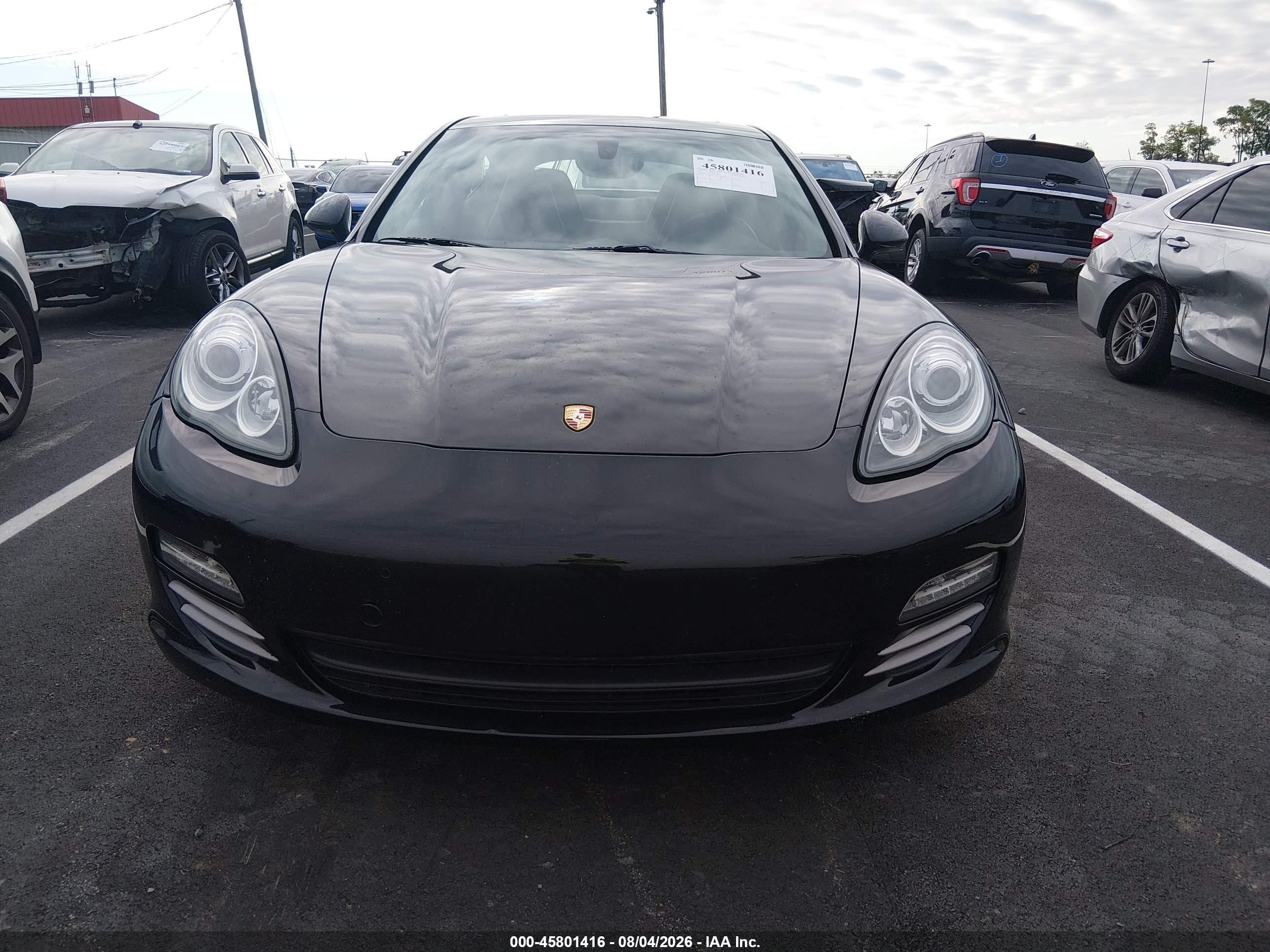 2011 Porsche Panamera 4 Black vin: WP0AA2A71BL013592