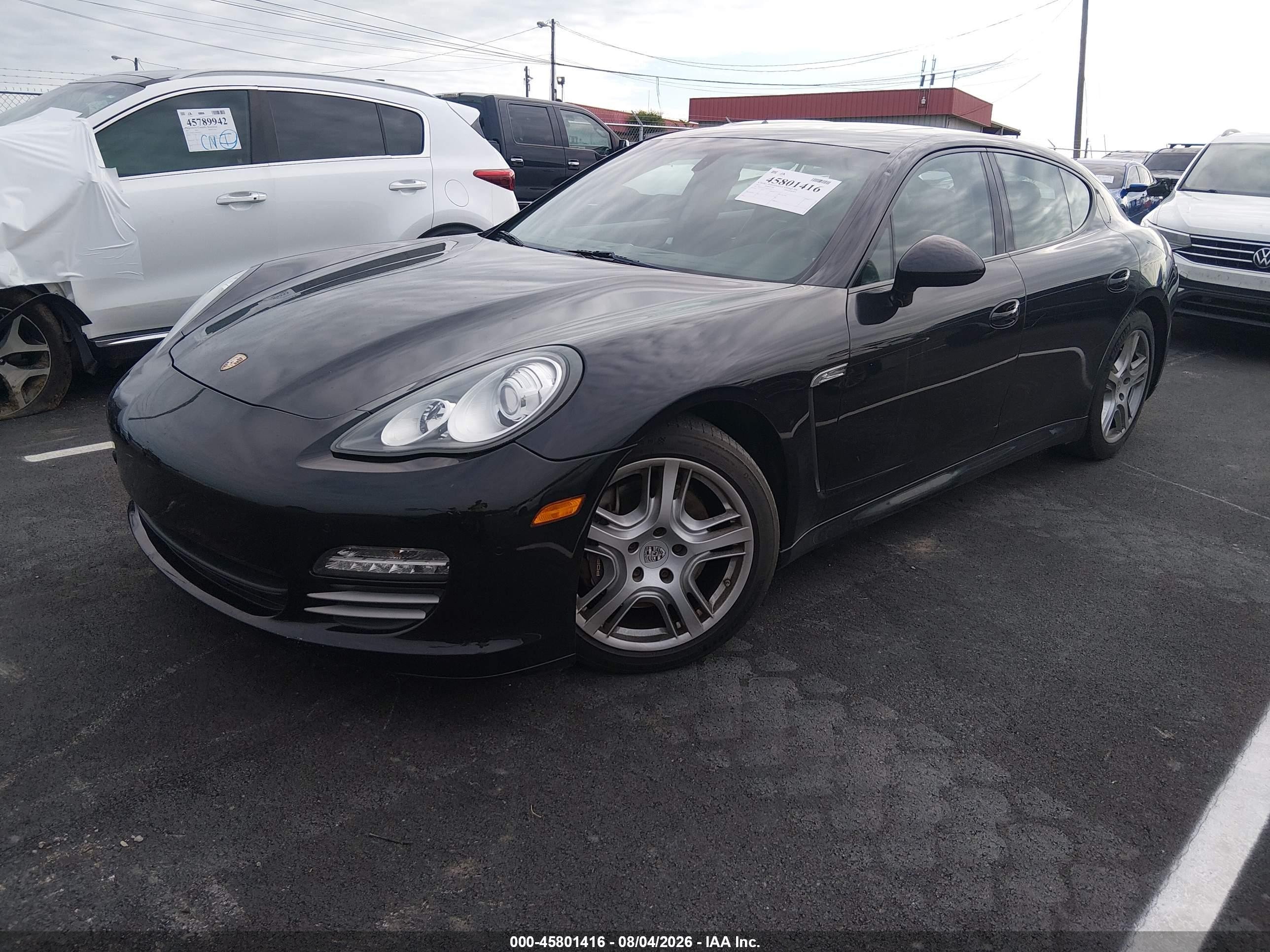 2011 Porsche Panamera 4 Black vin: WP0AA2A71BL013592