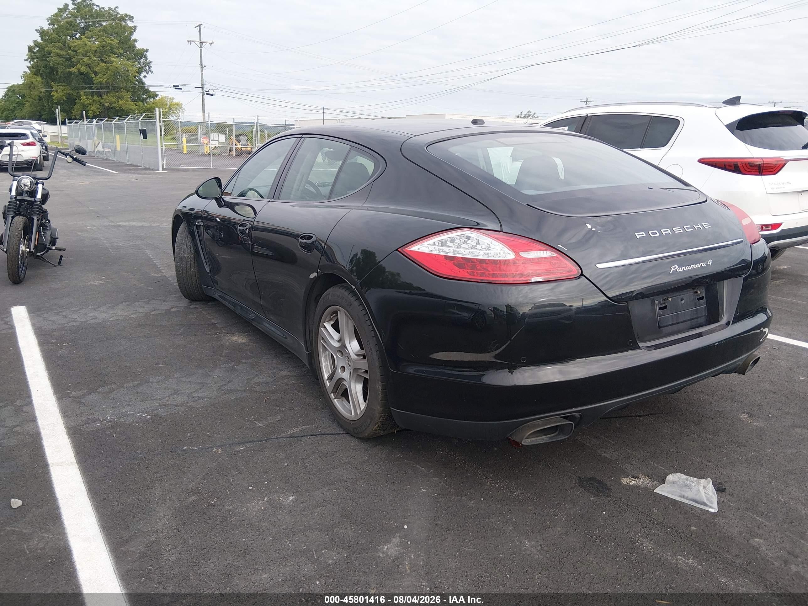 2011 Porsche Panamera 4 Black vin: WP0AA2A71BL013592