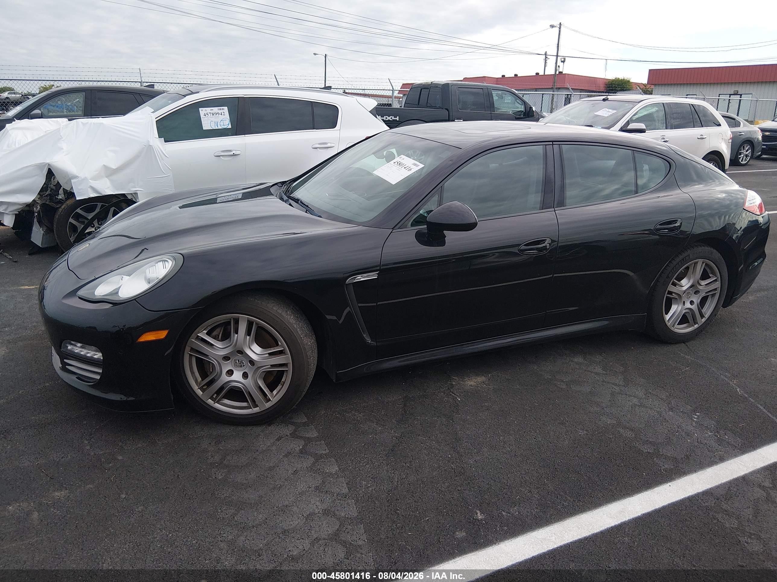 2011 Porsche Panamera 4 Black vin: WP0AA2A71BL013592