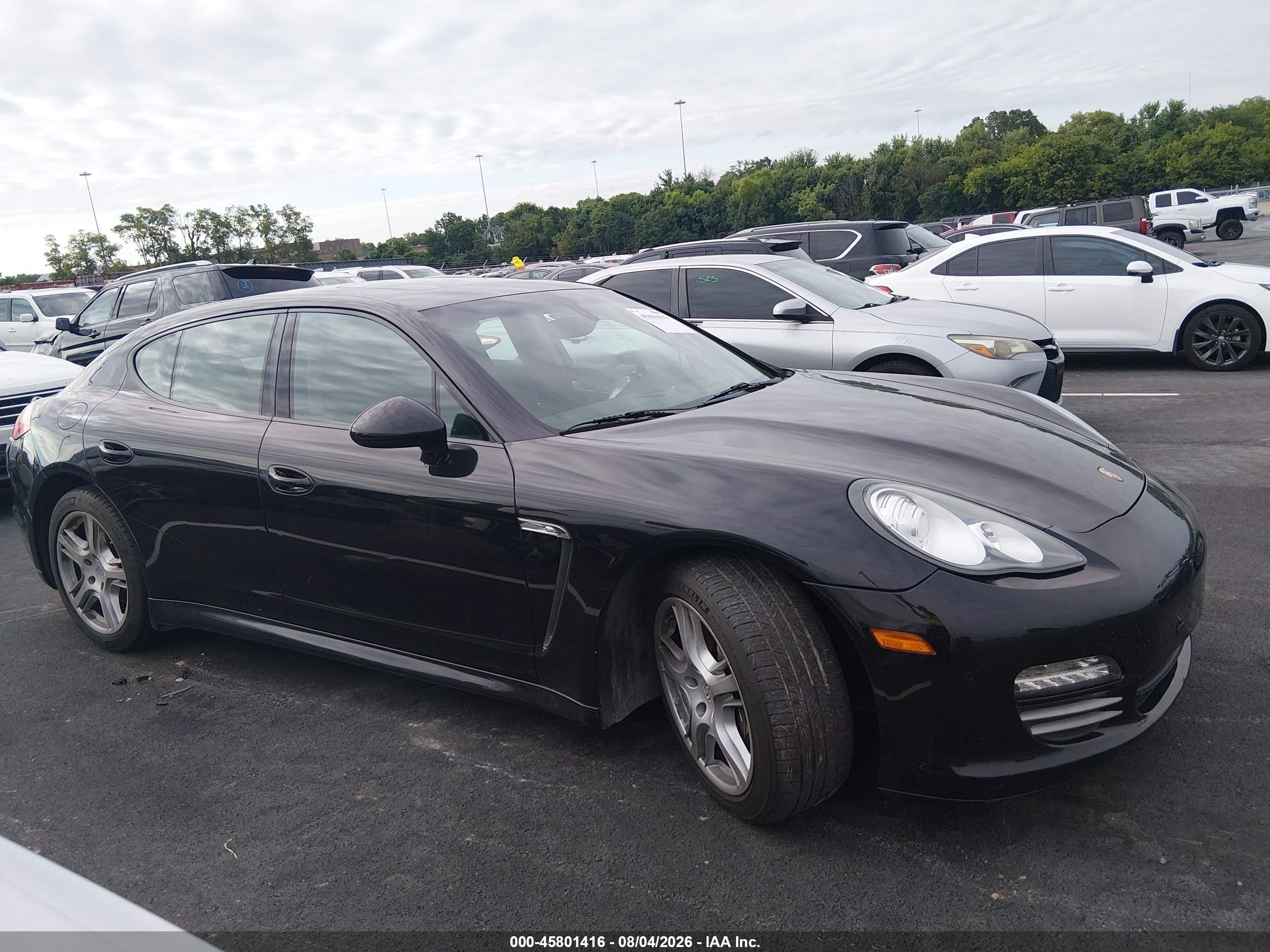 2011 Porsche Panamera 4 Black vin: WP0AA2A71BL013592