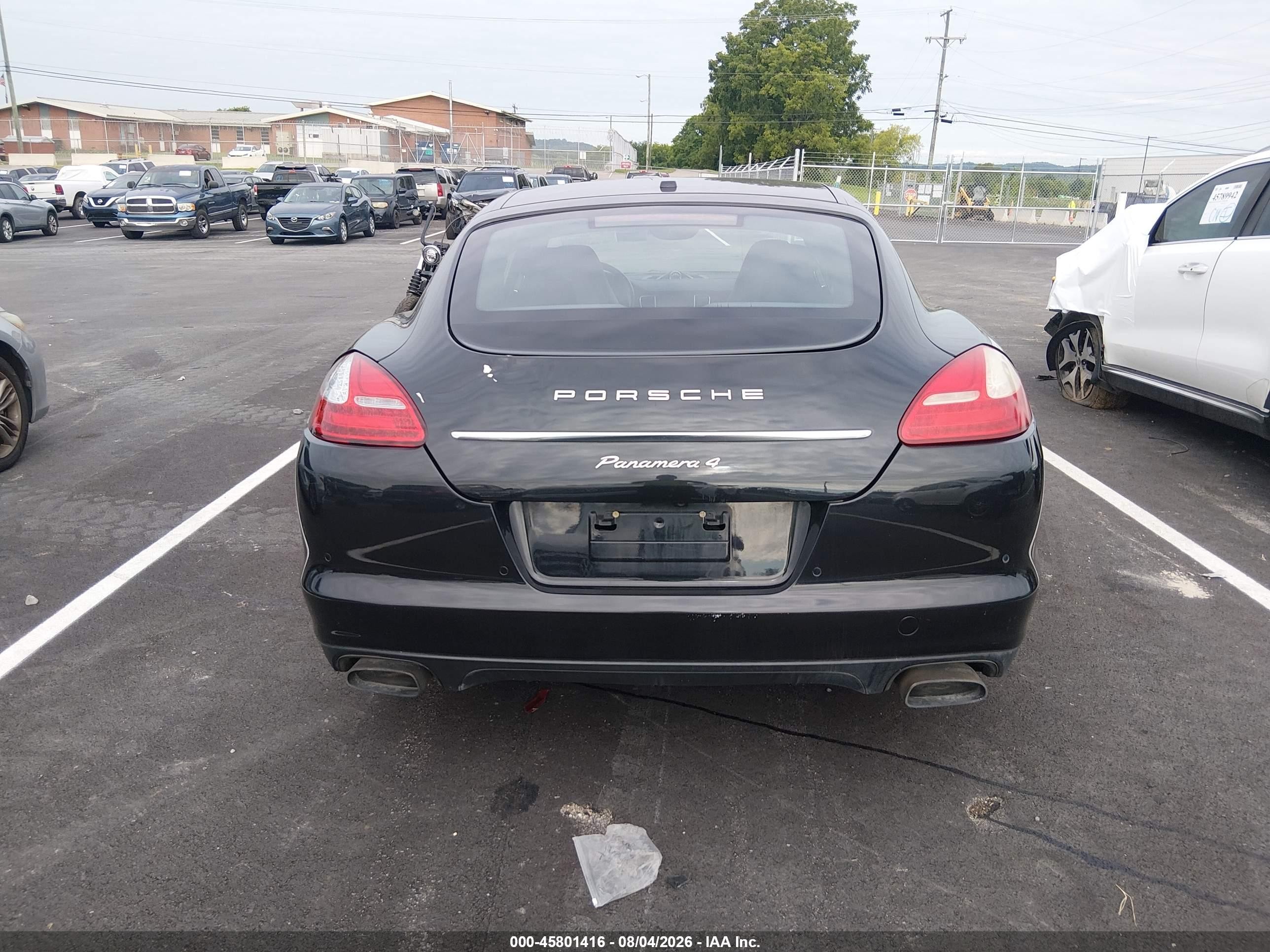 2011 Porsche Panamera 4 Black vin: WP0AA2A71BL013592