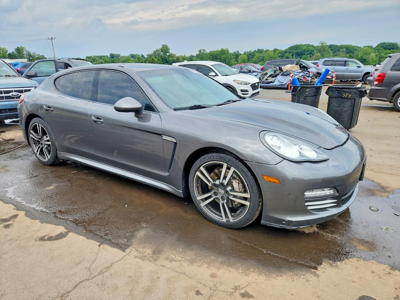 2013 Porsche Panamera 2/4 Серый vin: WP0AA2A71DL012039