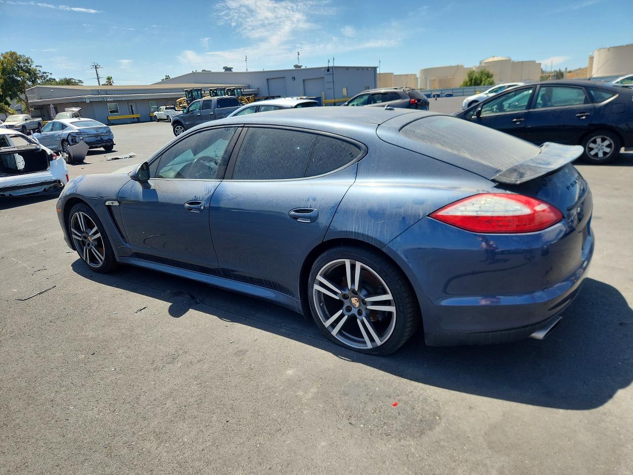 2013 Porsche Panamera 2 Blue vin: WP0AA2A71DL012316
