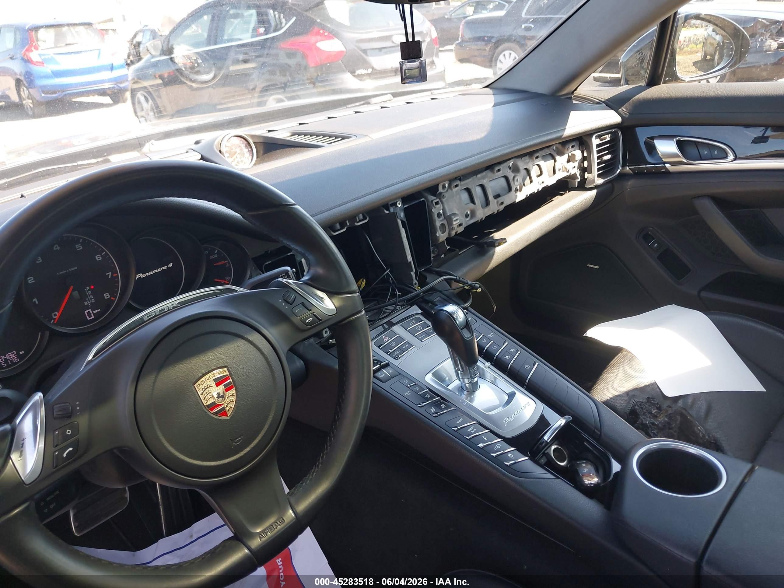2014 Porsche Panamera 4 Black vin: WP0AA2A71EL008249