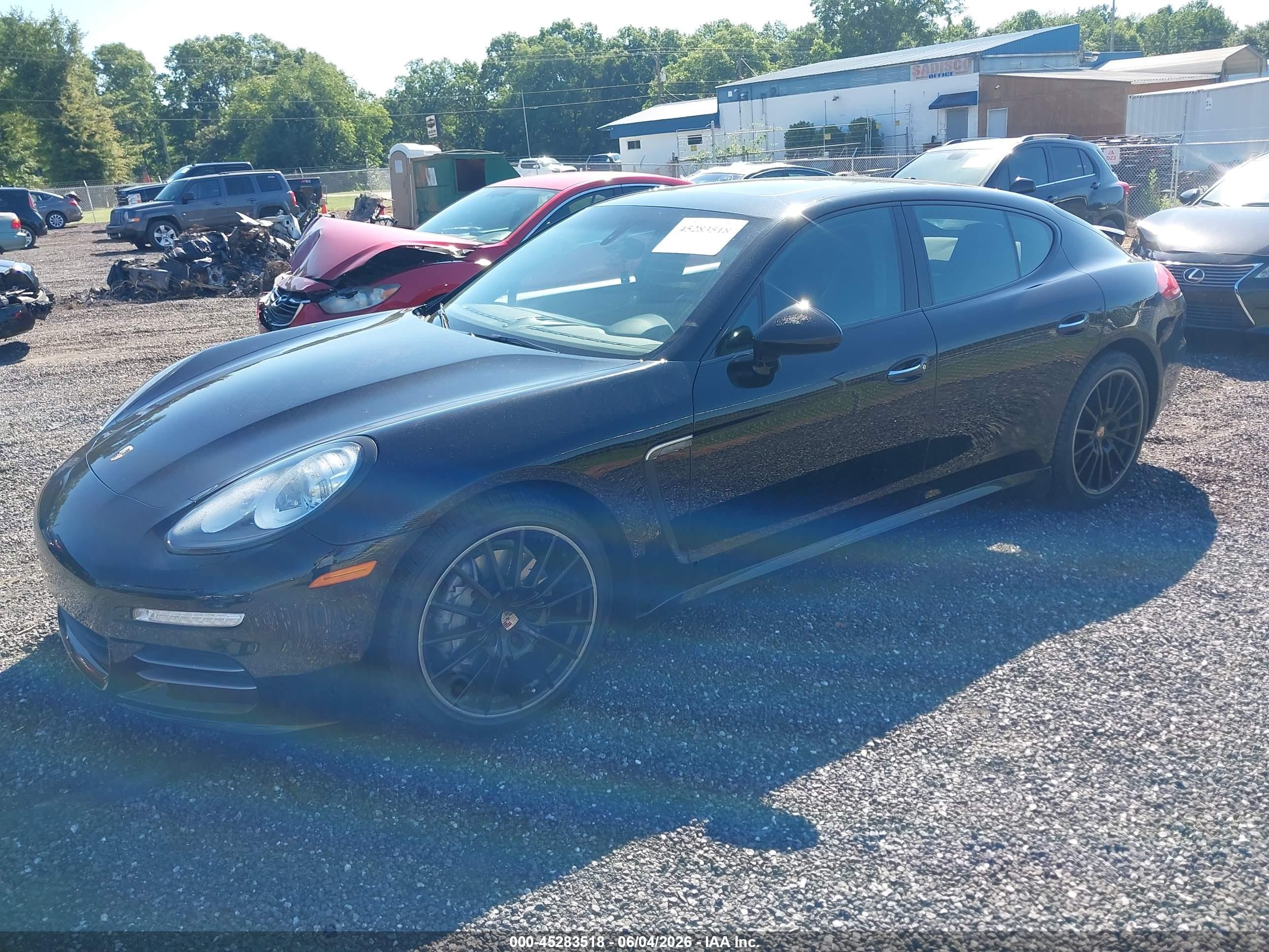 2014 Porsche Panamera 4 Black vin: WP0AA2A71EL008249