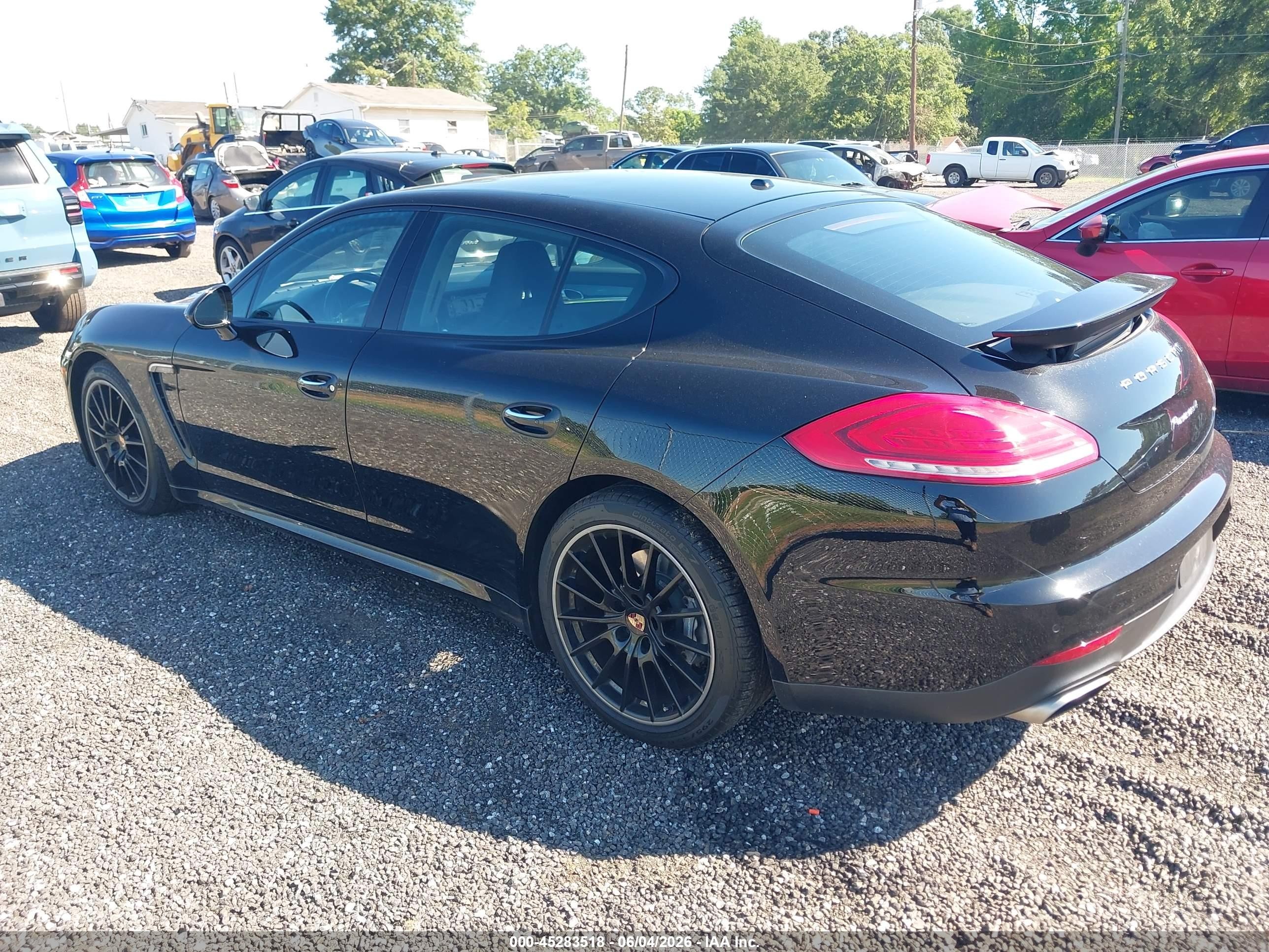 2014 Porsche Panamera 4 Black vin: WP0AA2A71EL008249