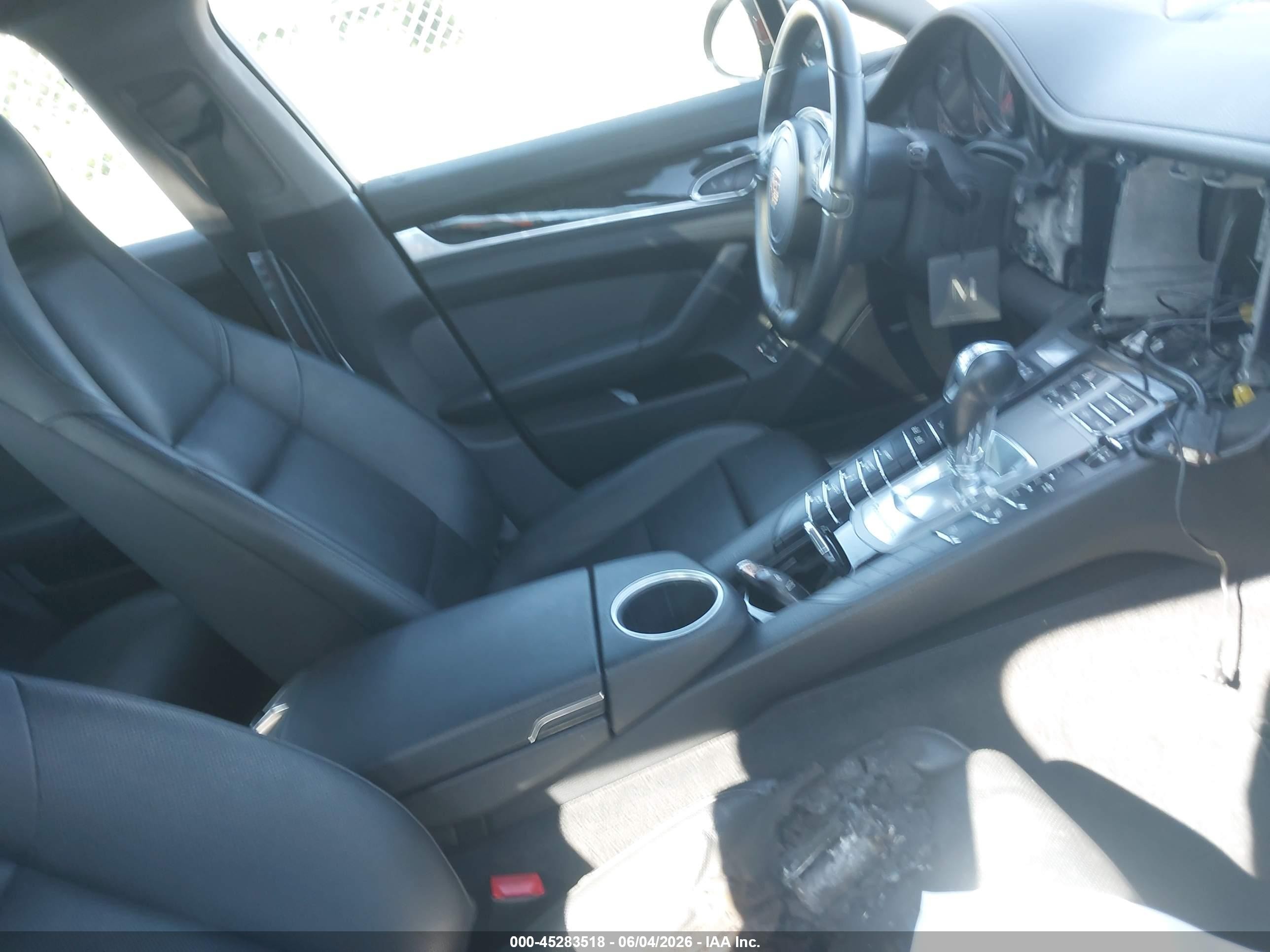 2014 Porsche Panamera 4 Black vin: WP0AA2A71EL008249