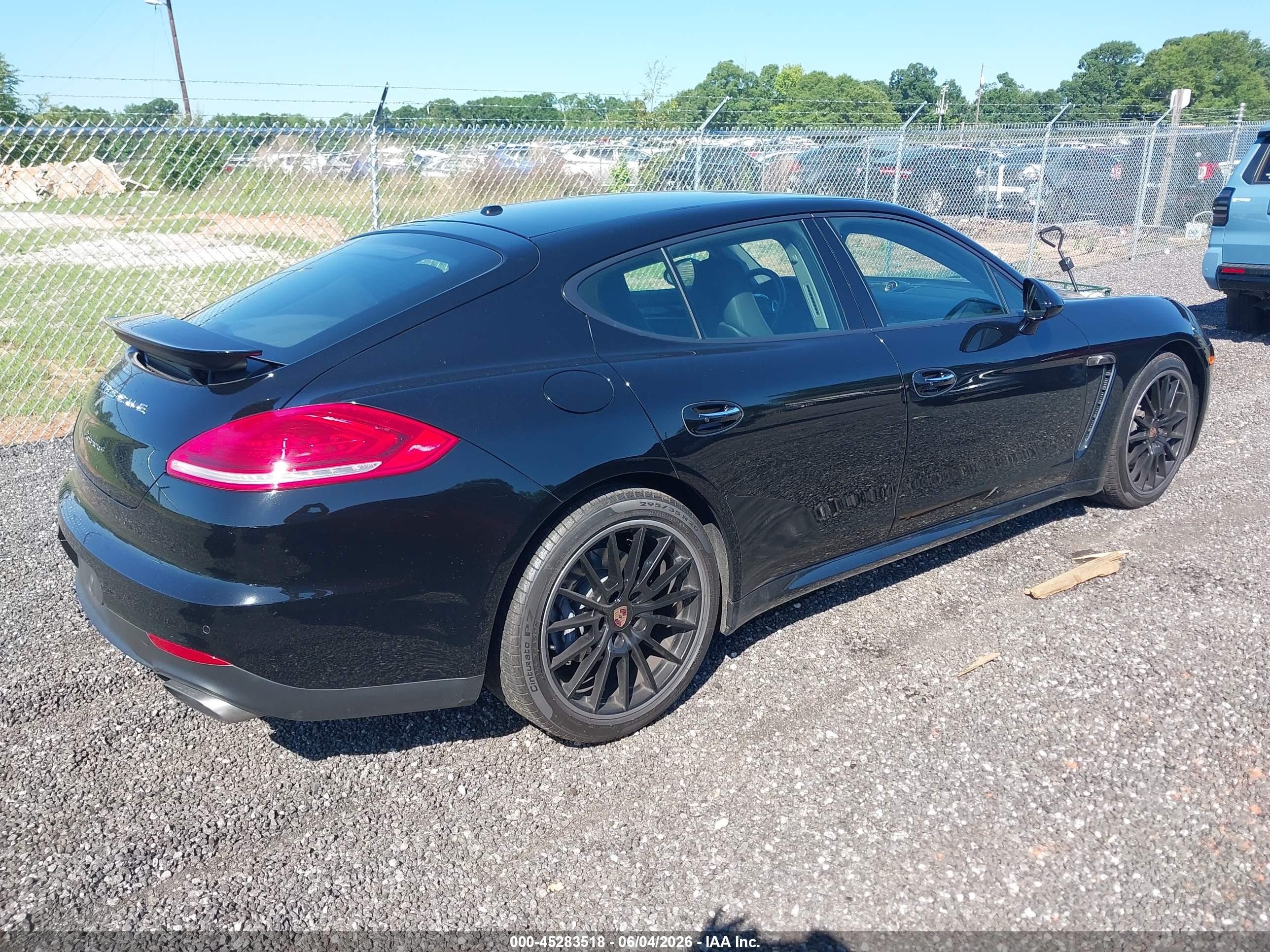2014 Porsche Panamera 4 Black vin: WP0AA2A71EL008249