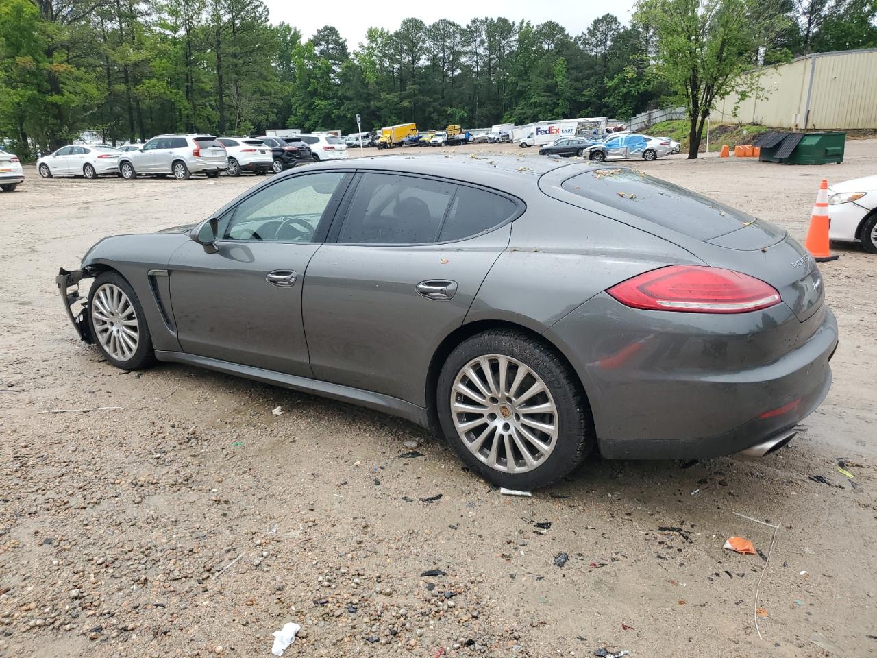 2015 Porsche Panamera 2 Gray vin: WP0AA2A71FL001836