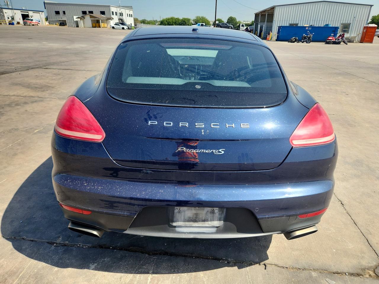 2015 Porsche Panamera S Синий vin: WP0AA2A72FL001411