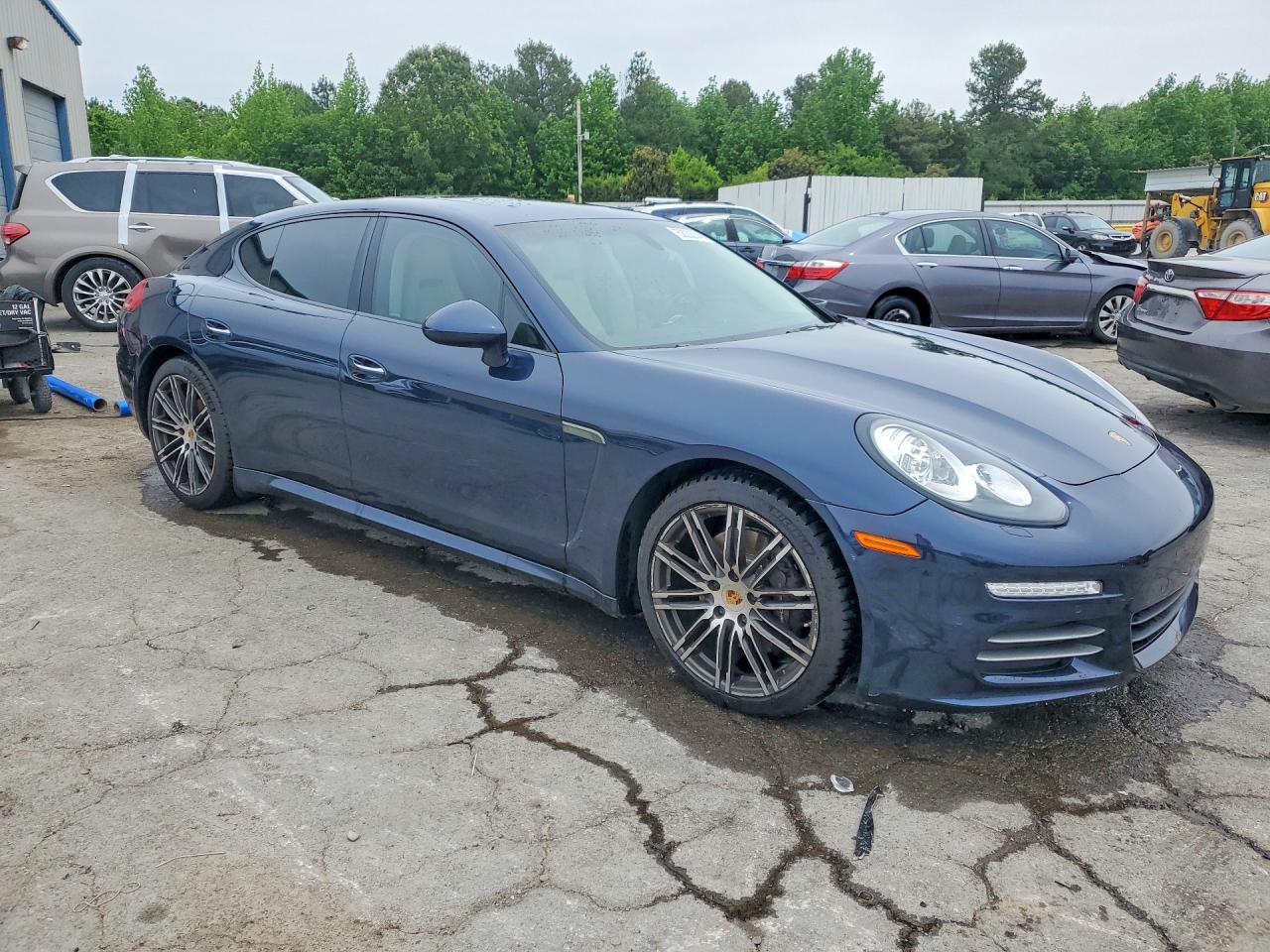 2015 Porsche Panamera 2 Синий vin: WP0AA2A72FL006737
