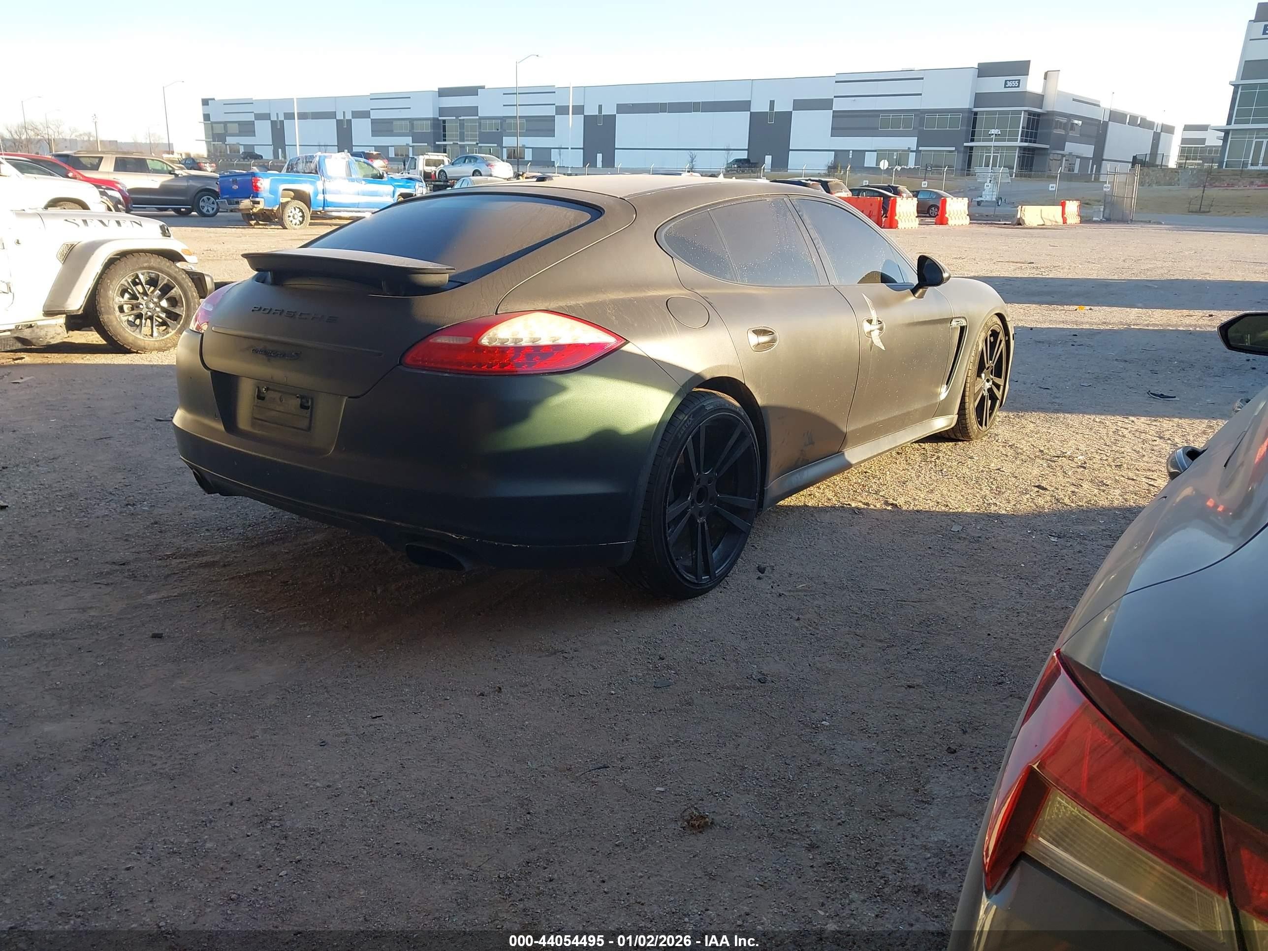 2011 Porsche Panamera 4 Black vin: WP0AA2A73BL016476